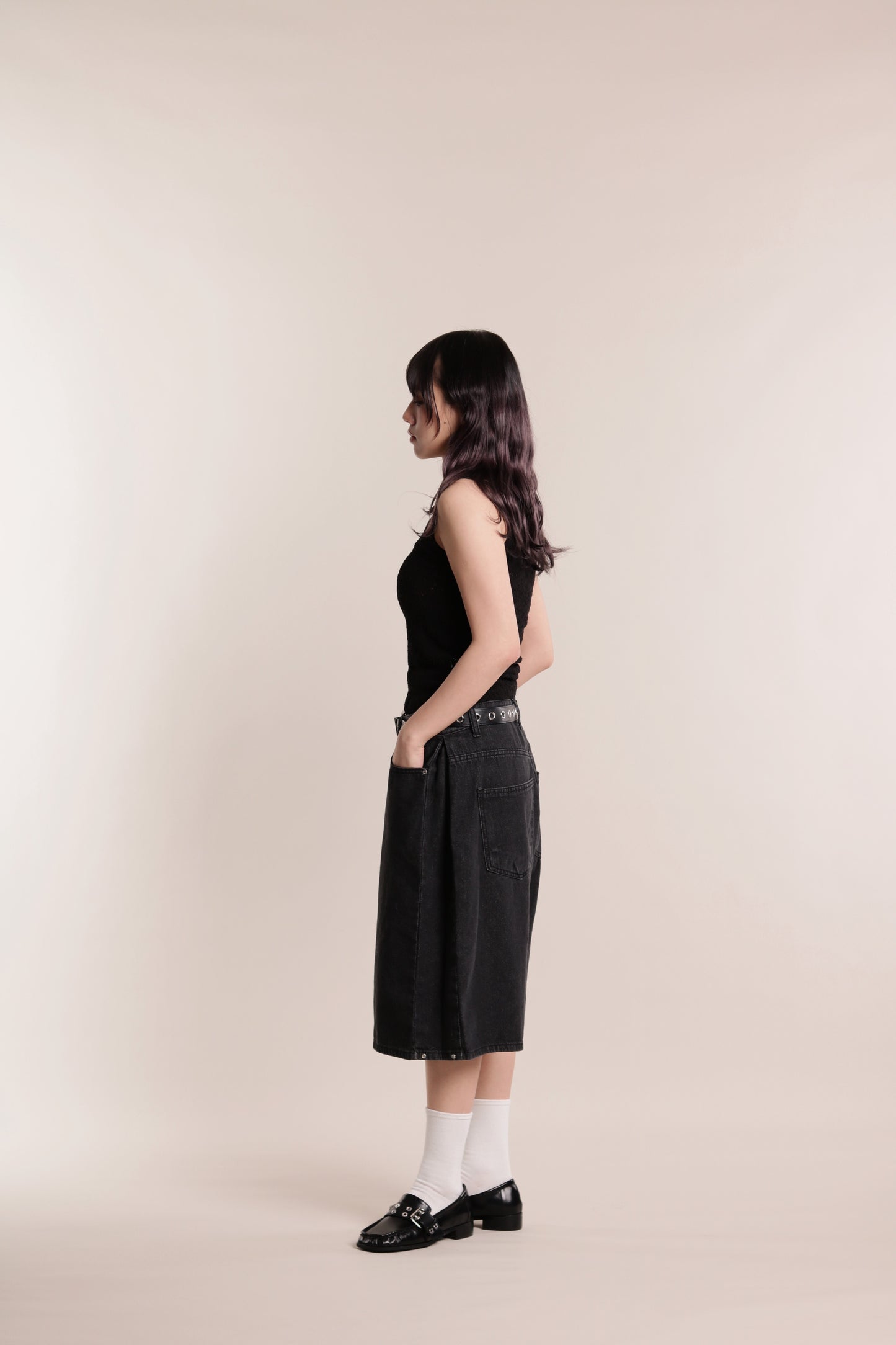 Paddy Jean Shorts (Black)