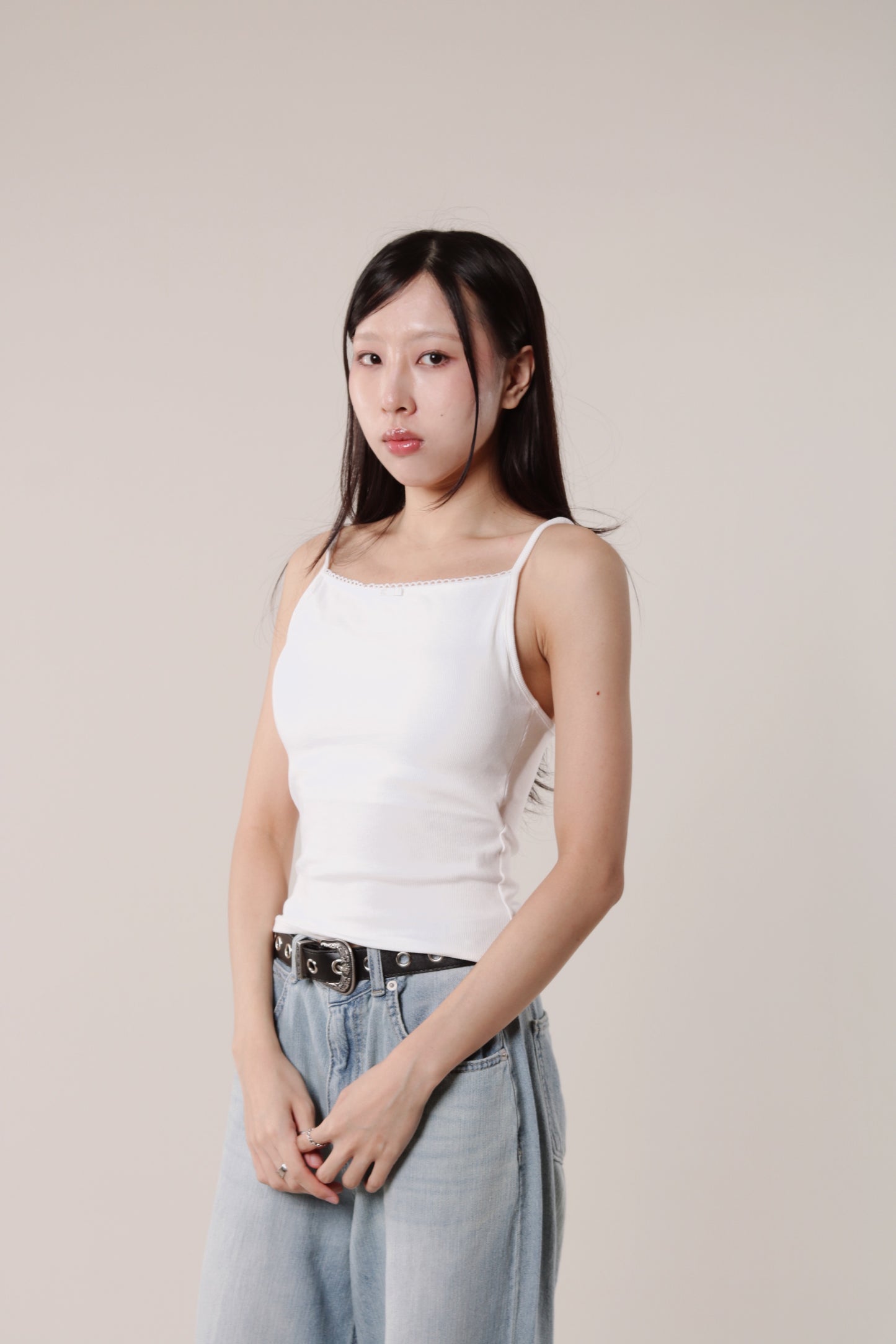 Ribbon Bra Top (White)