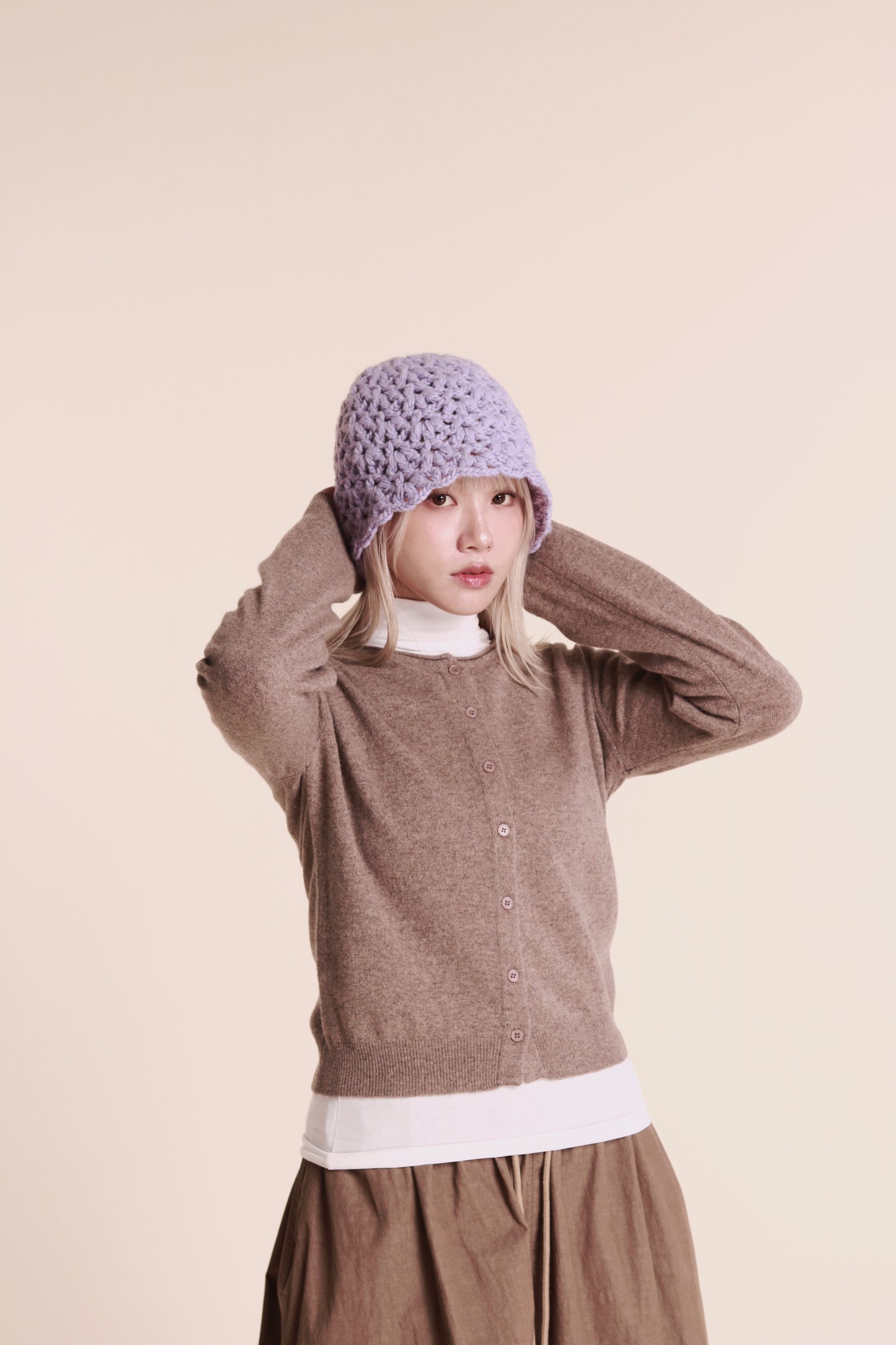 90s Cardigan (Beige)