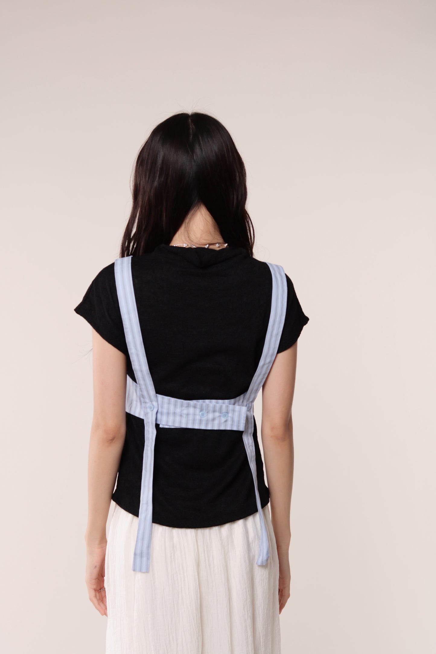 Striped Vest (Blue)