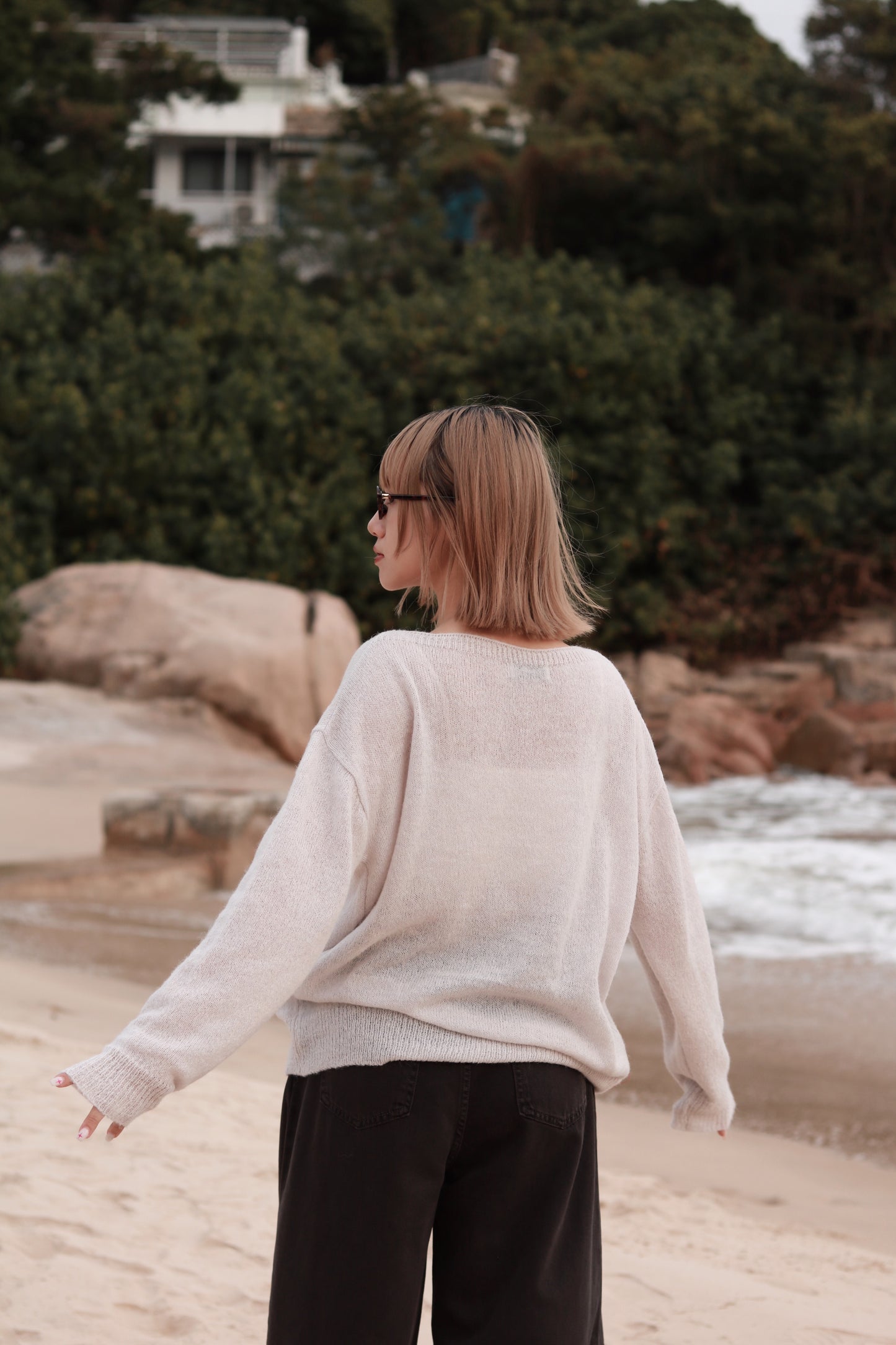 Spring Sweater (Light Grey)