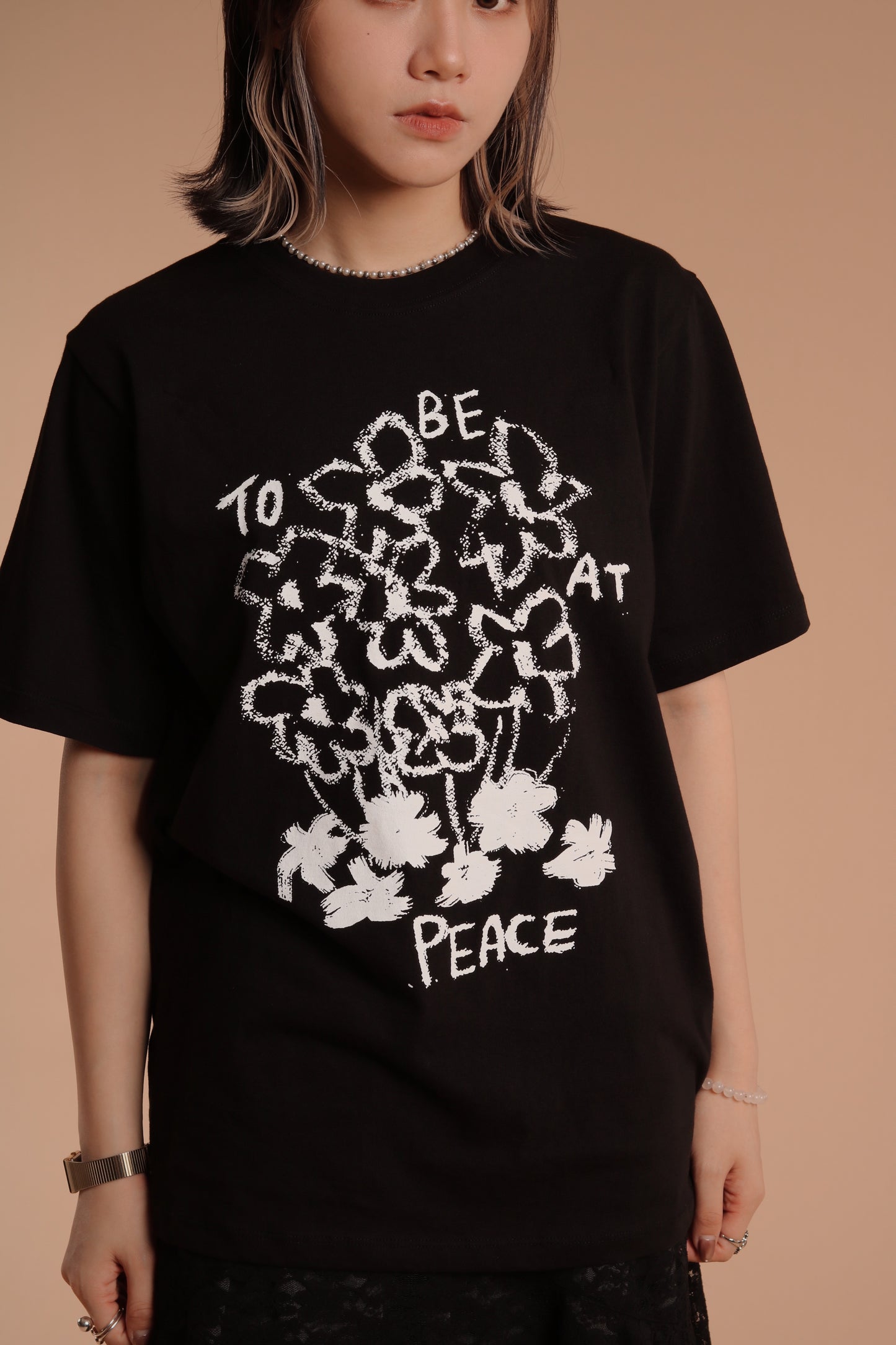 Flower Tee (Black)