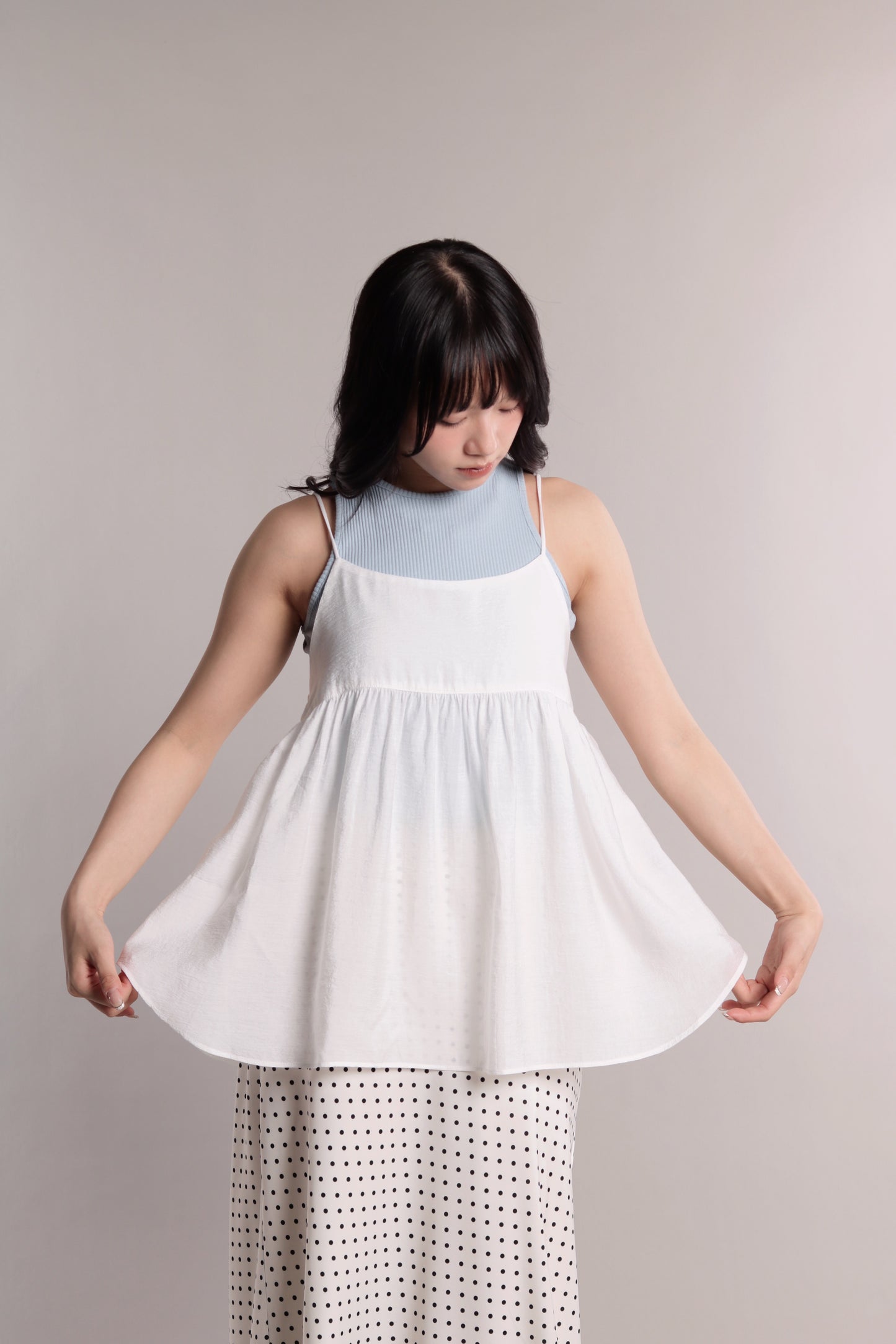 Babydoll Top (White)