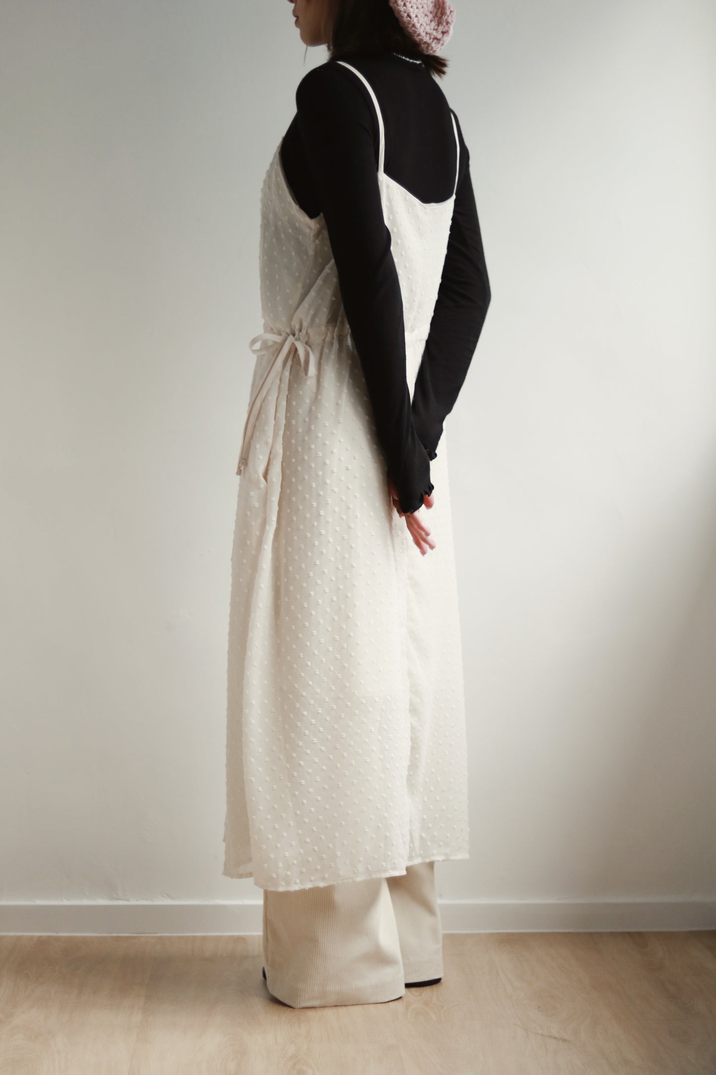 Dot Dot Dress (Ivory)