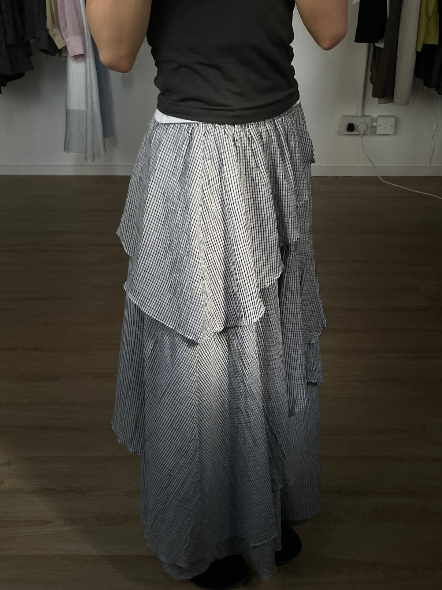 Layered Skirt (White)