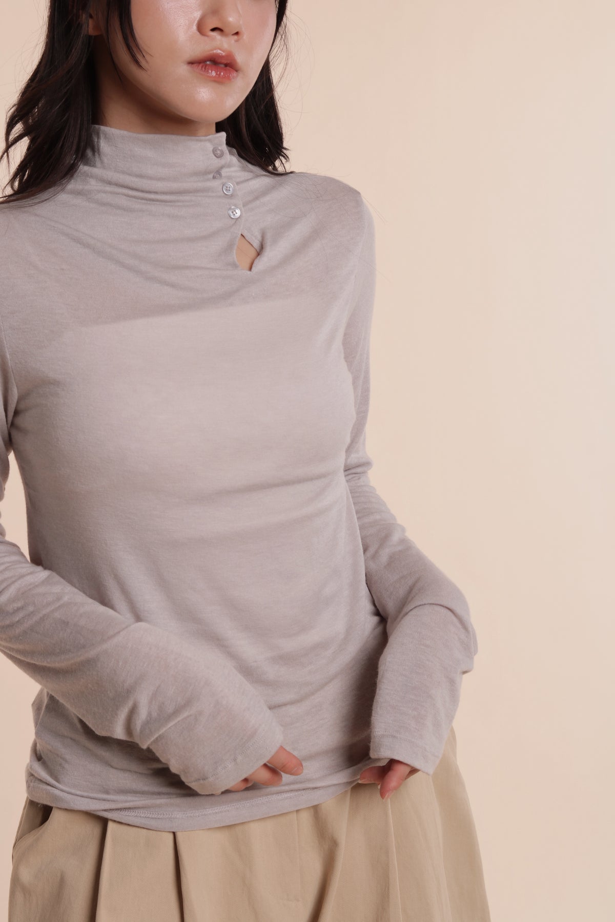 Jenny Daily Top (Light Grey)