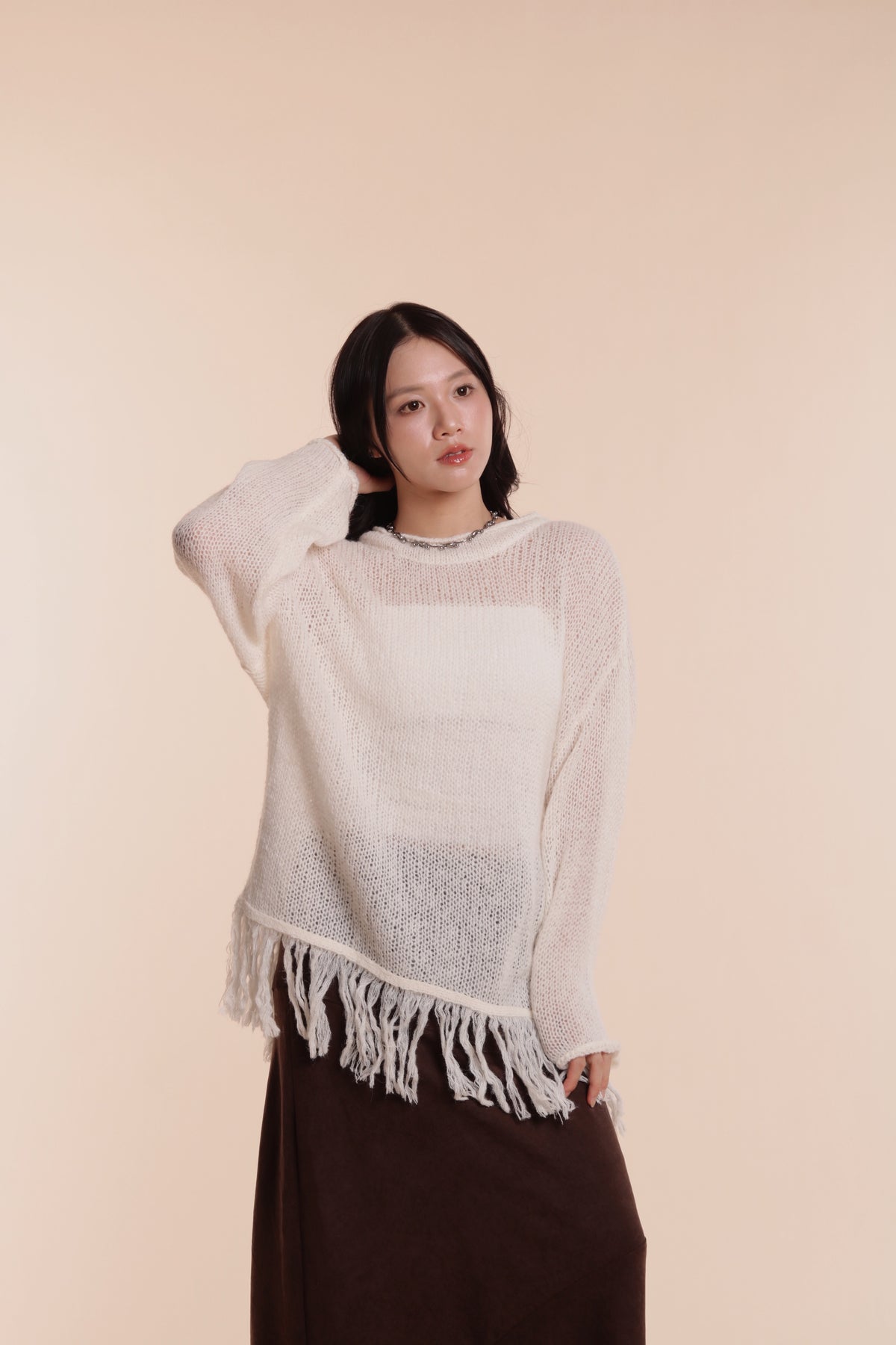 Soso Knit Top (White)