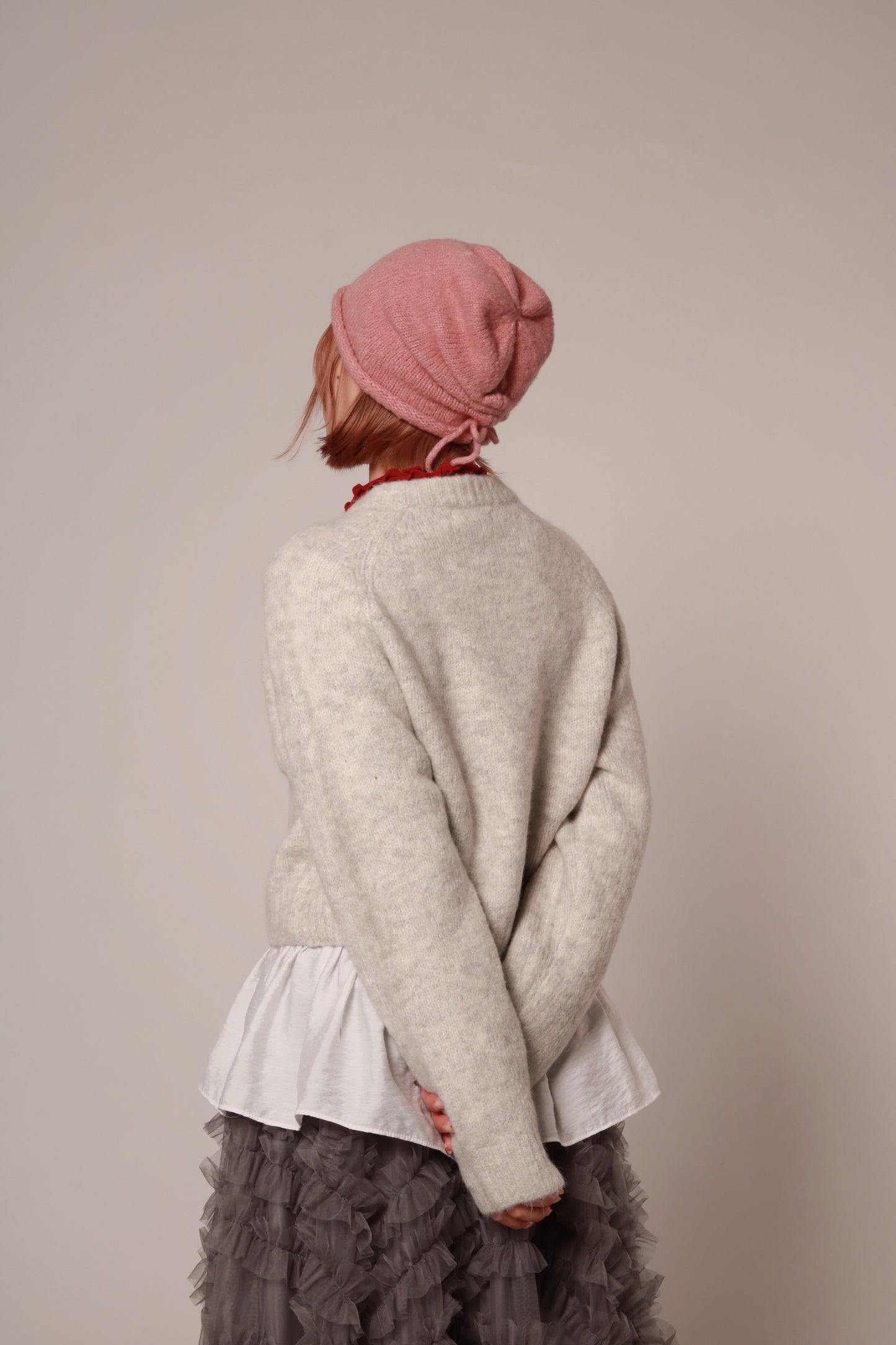 Grandma Cardigan (Light Grey)