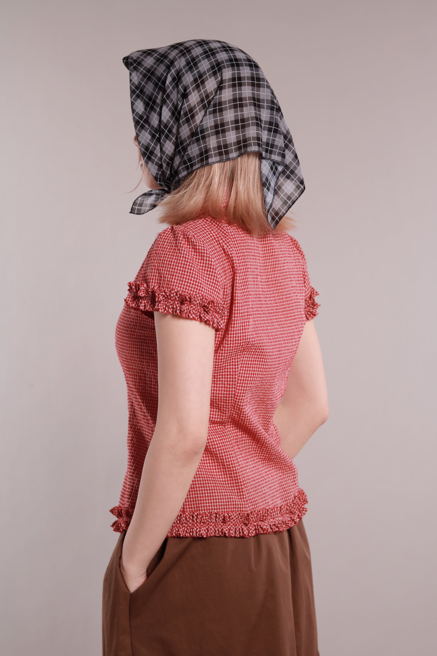 Jam Scarf (Black/Blue)