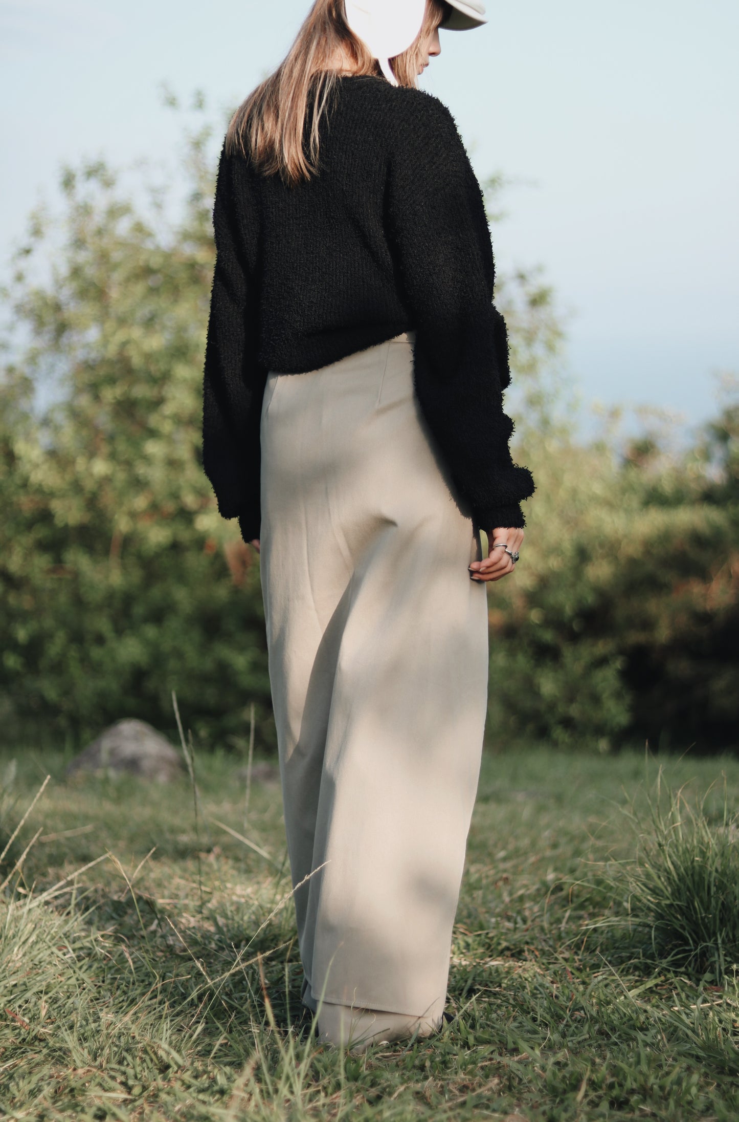 Layered Pants (Khaki)