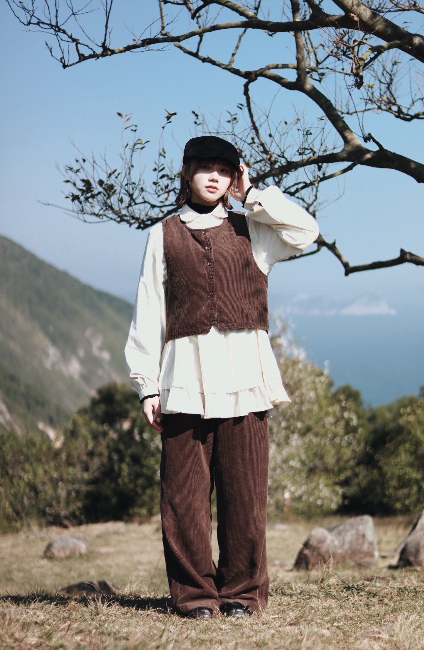 Worker Padded Vest (Brown)