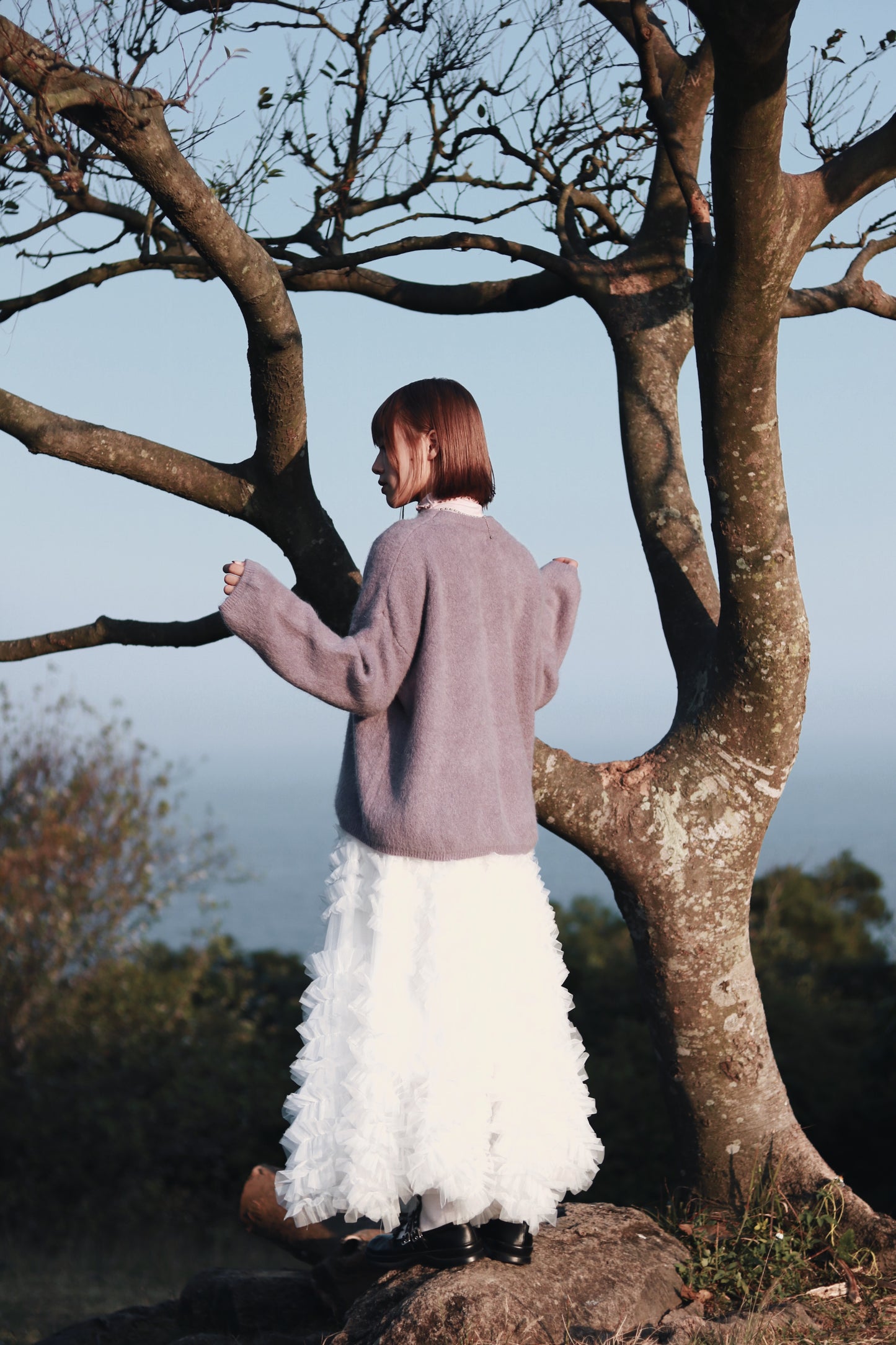 Doll Lace Skirt (White)