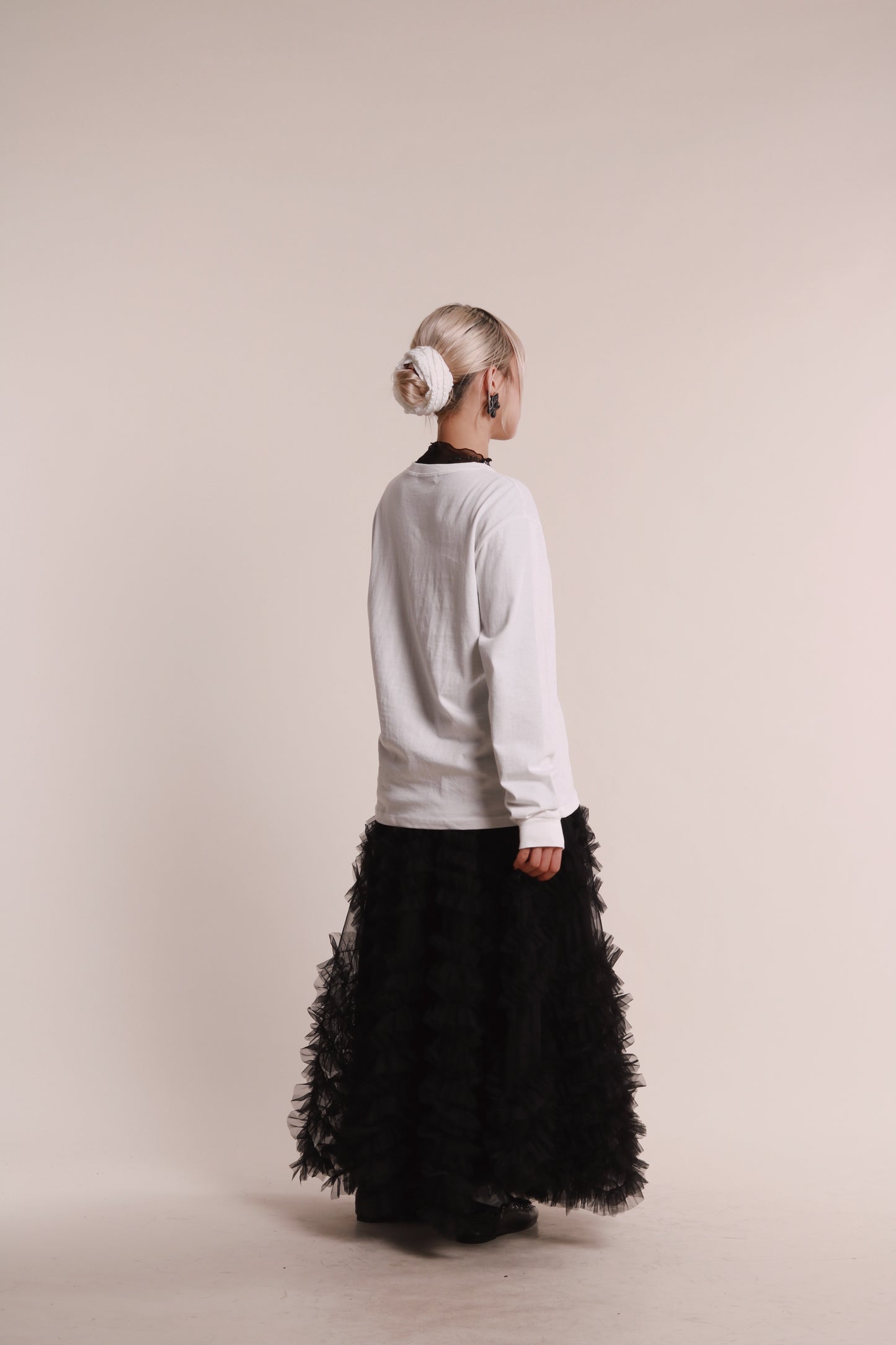 Doll Lace Skirt (Black)