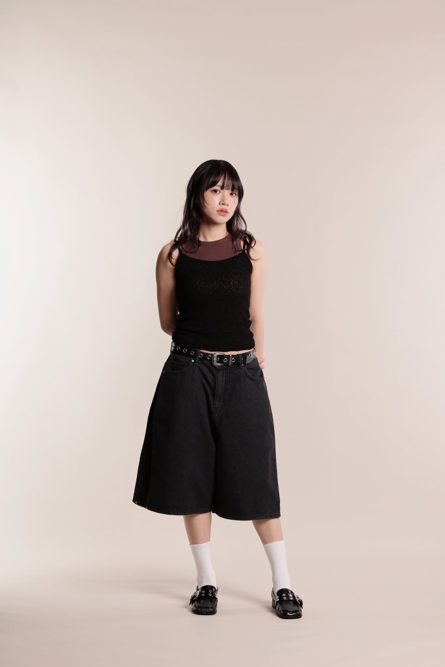 Paddy Jean Shorts (Black)