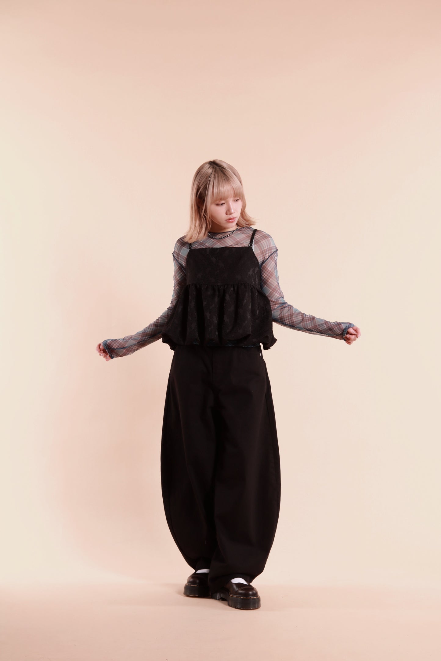 Ribbon Jeans (Black)