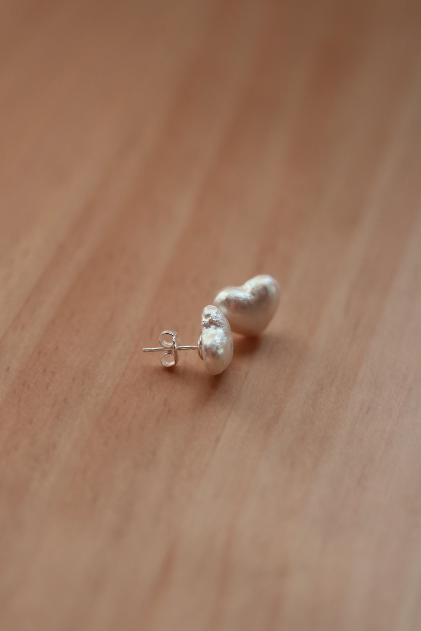 Moon Heart Earrings