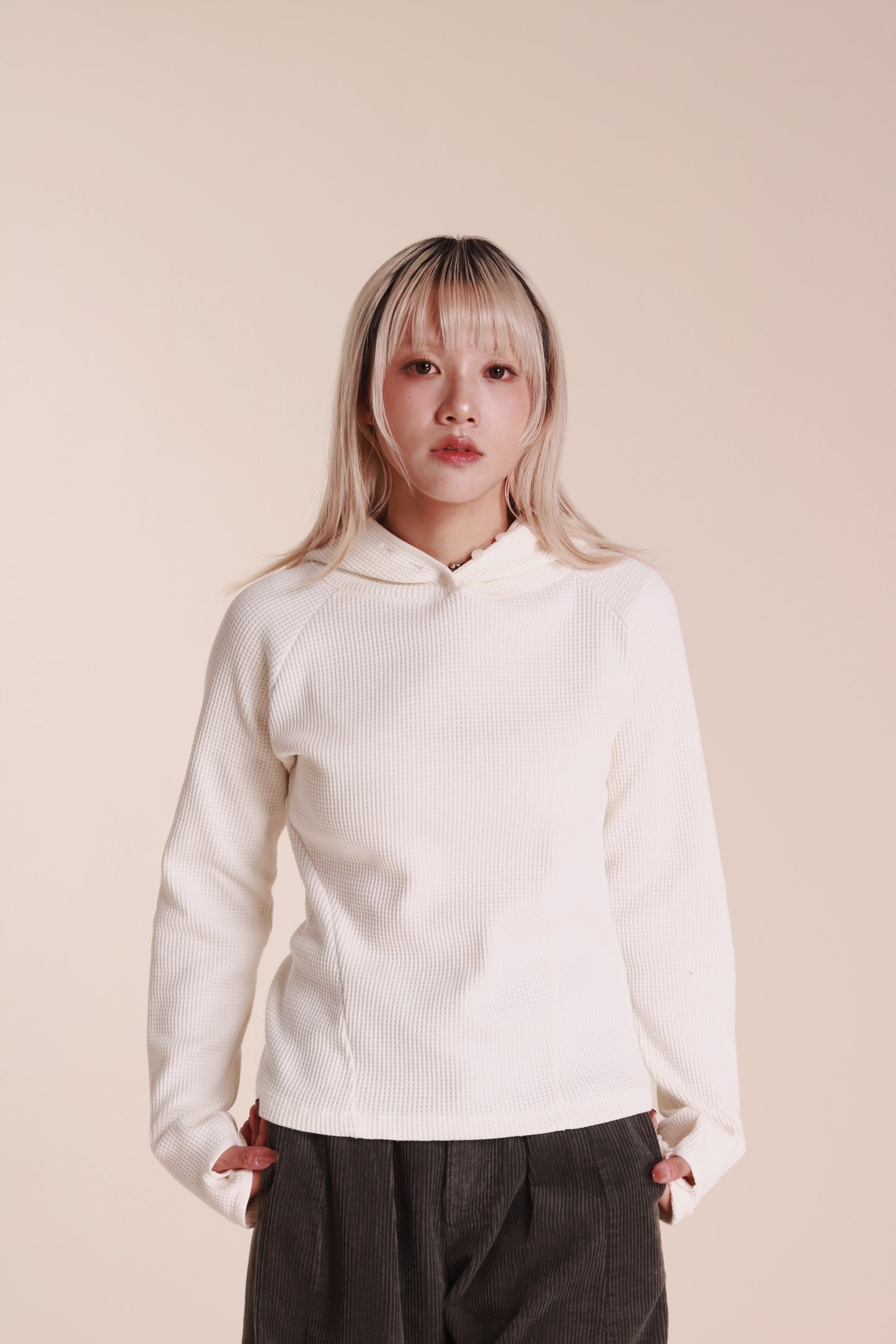 Waffle Boy Top (Ivory)