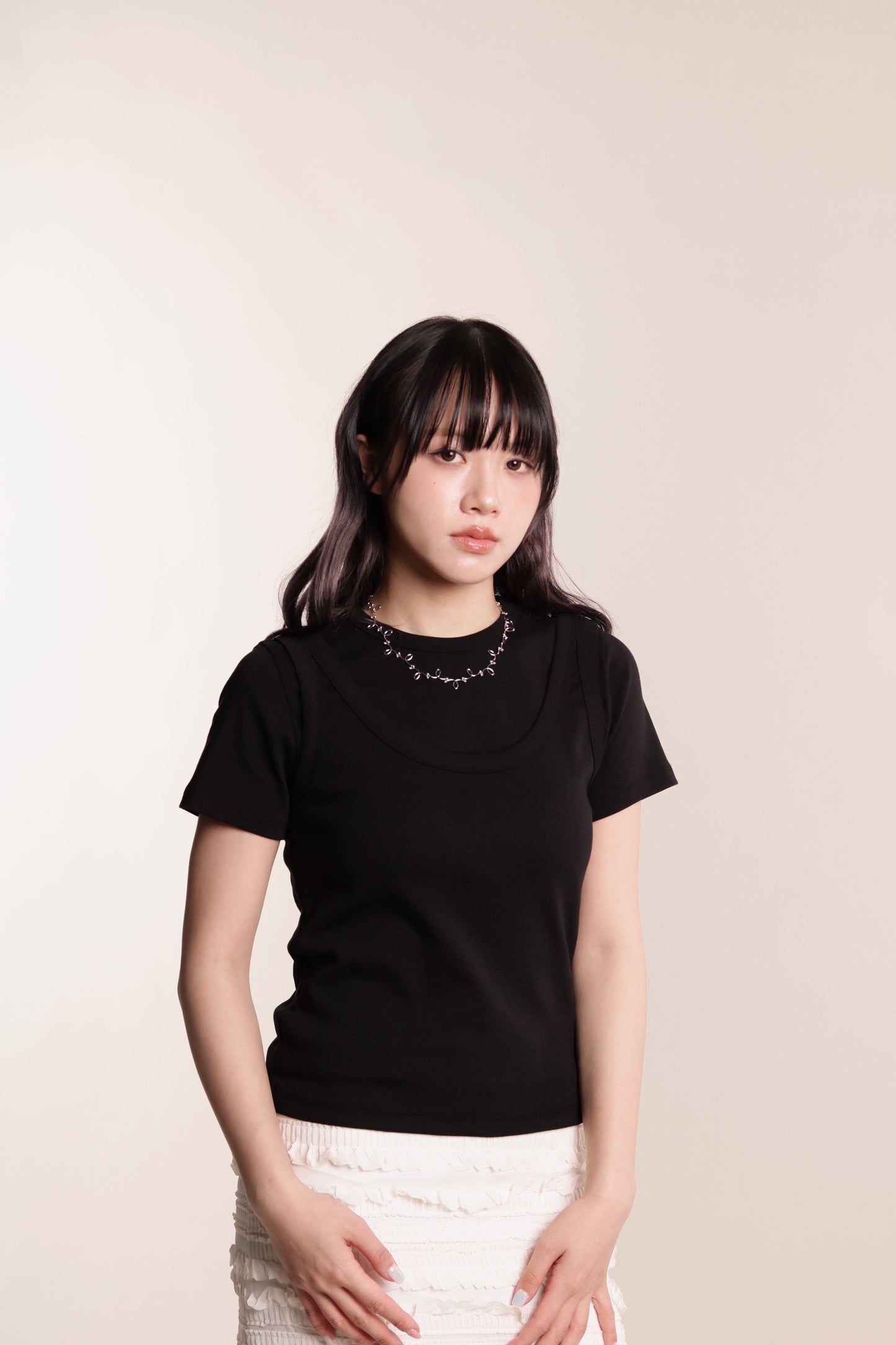 Gina Tee Set (Black)