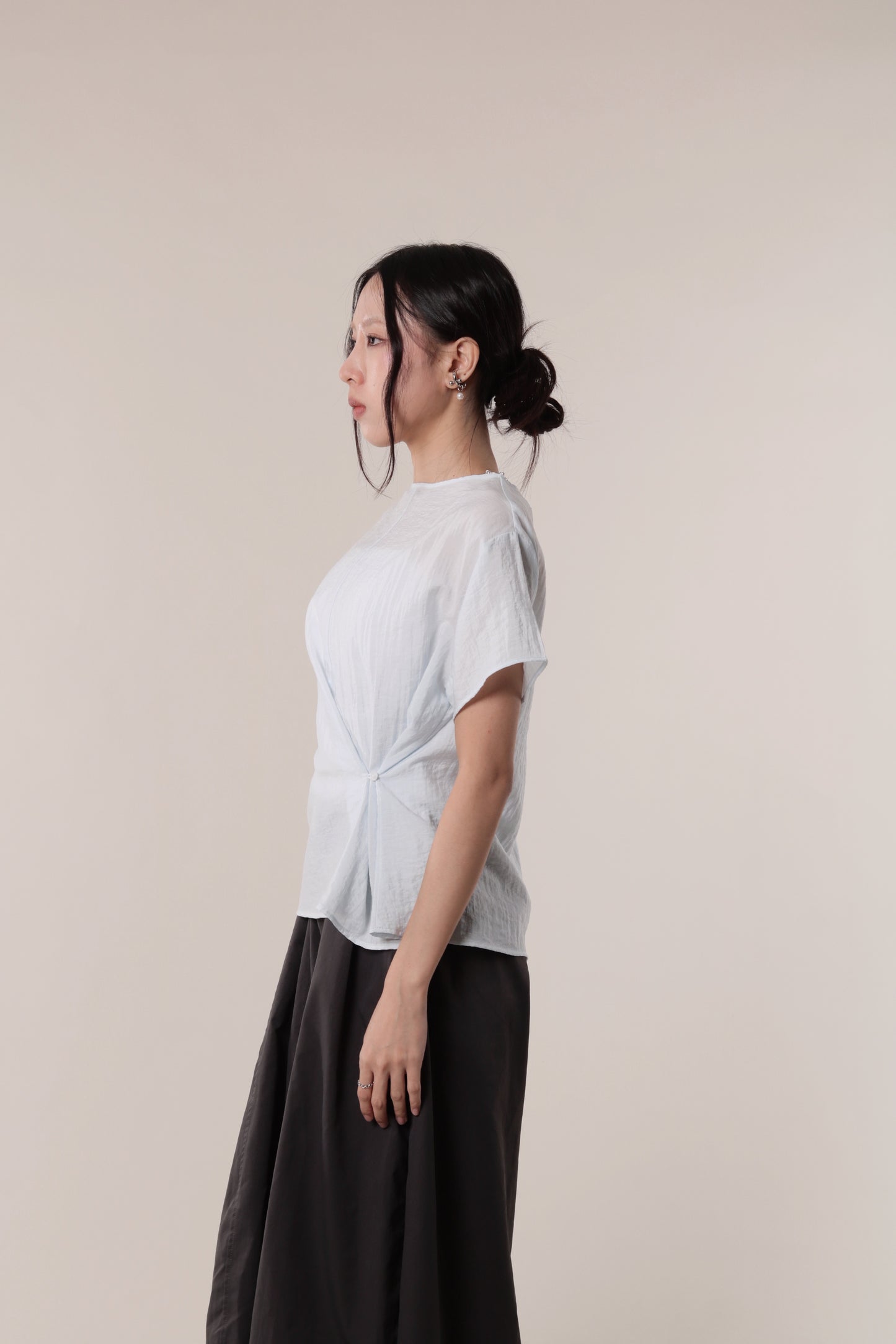 Asymmetric Twist Top (Sky)