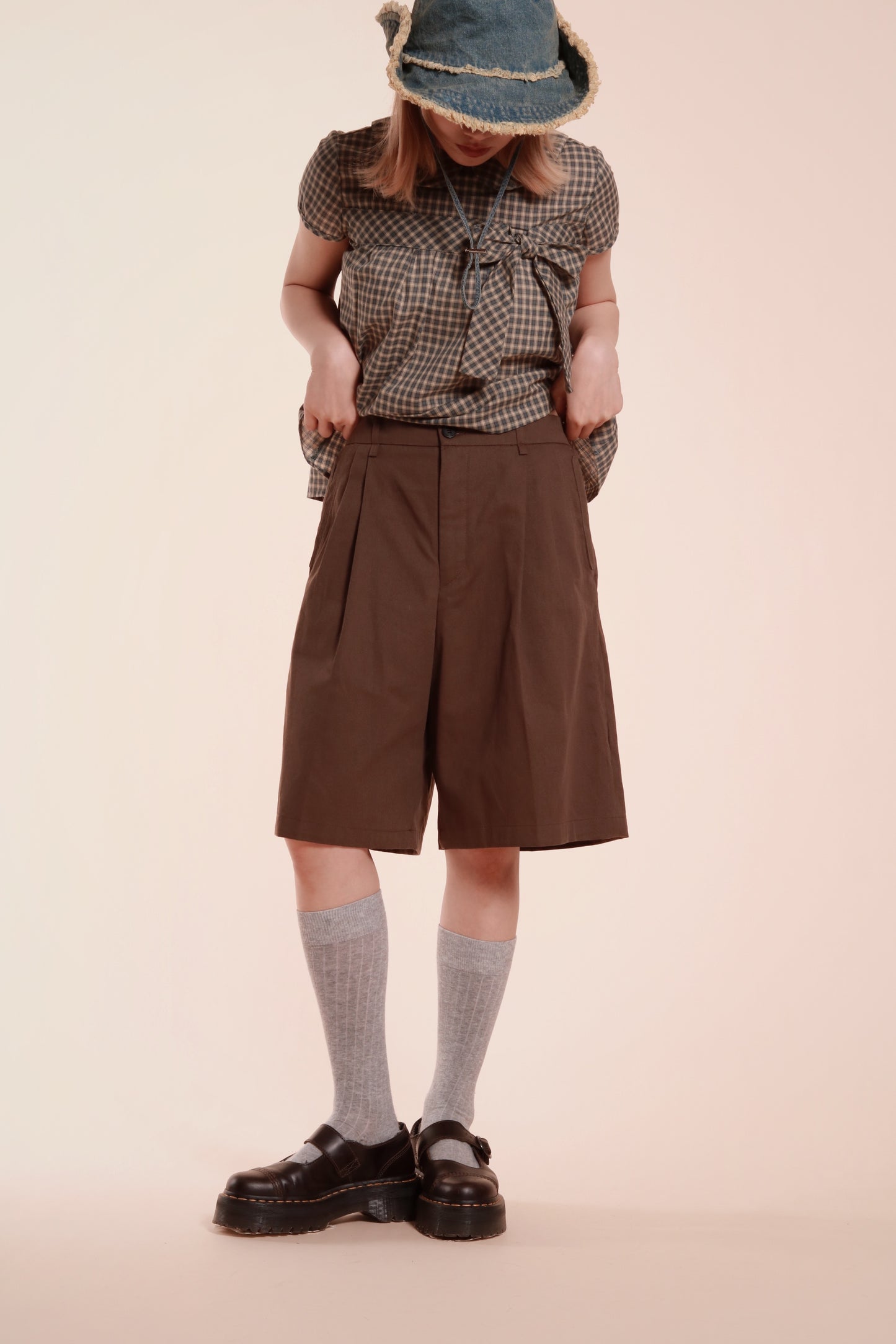 Youth Shorts (Brown)