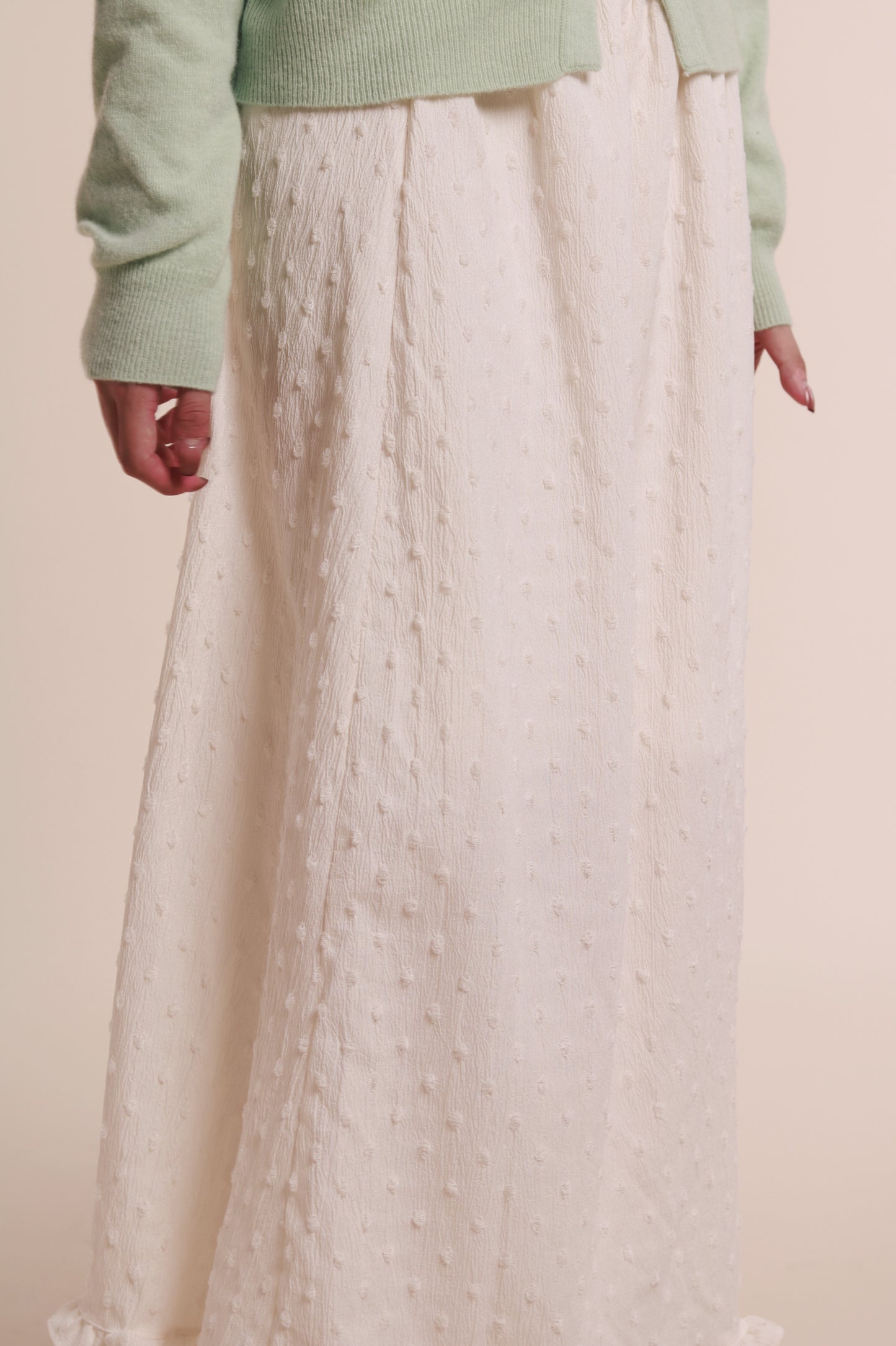 Dot Dot Skirt (Ivory)