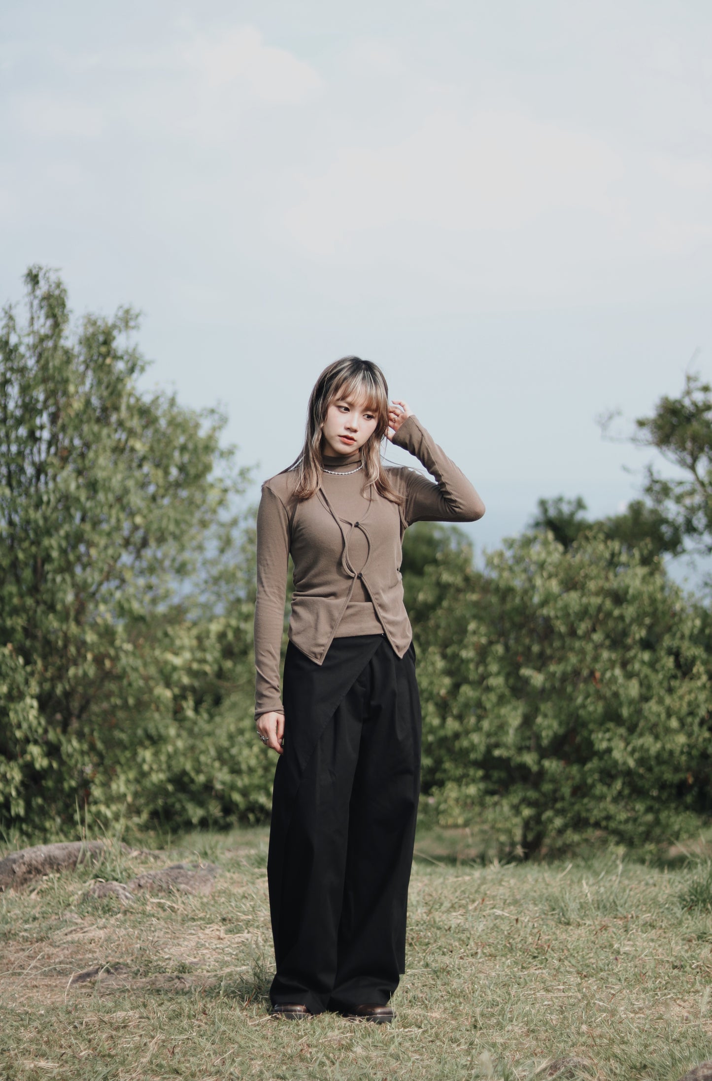 Layered Pants (Black)