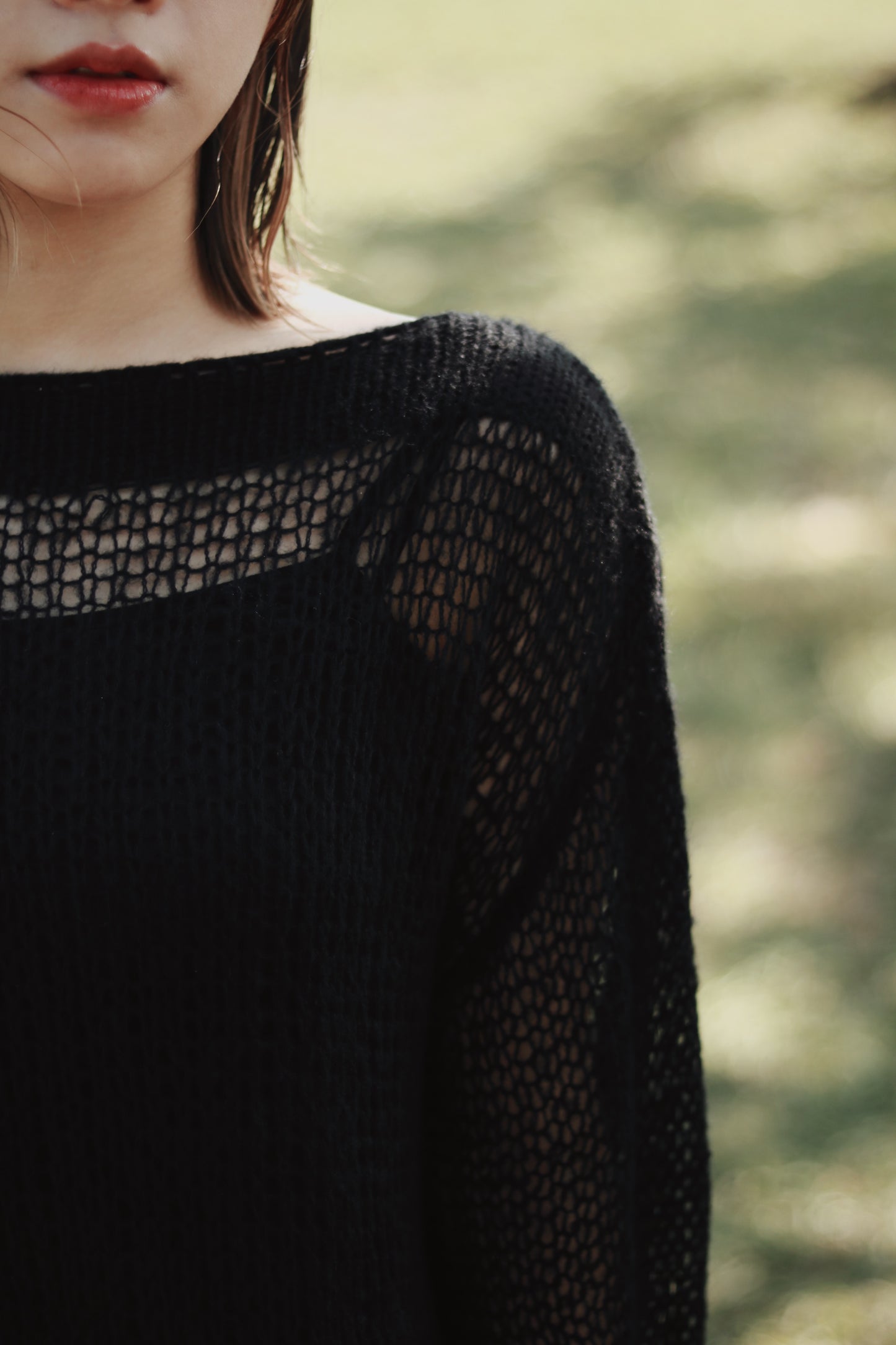 Autumn Knit Top (Black)