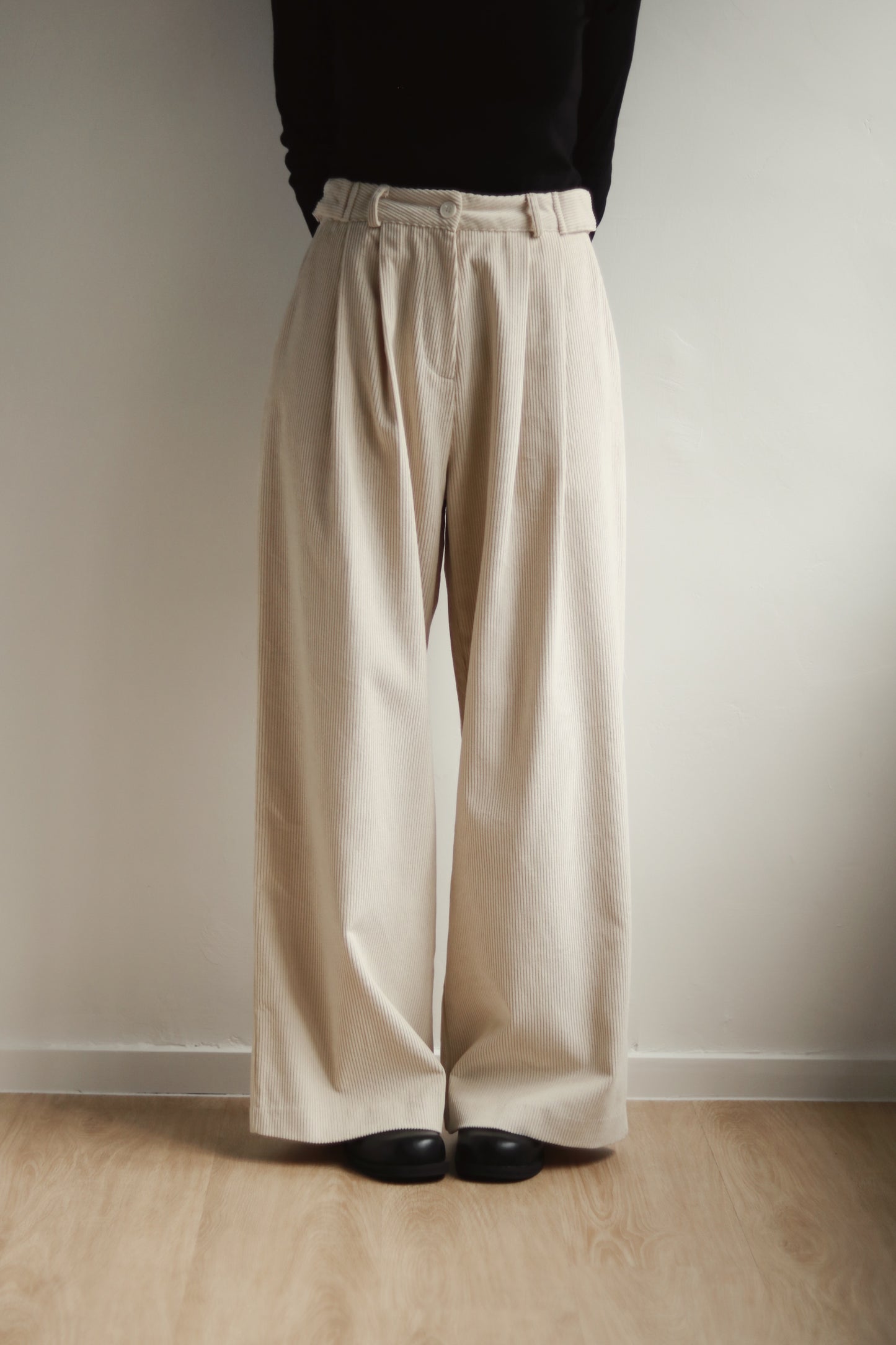 Corduroy Pants (Ivory)
