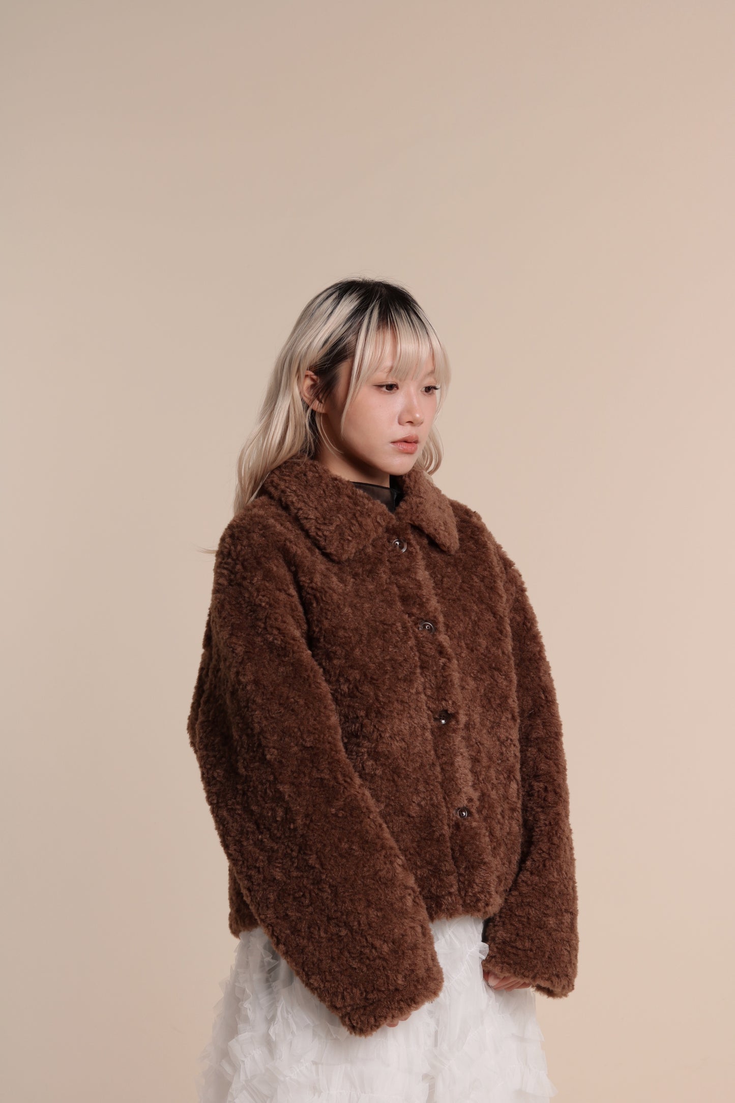 Teddy Bear Jacket (Brown)
