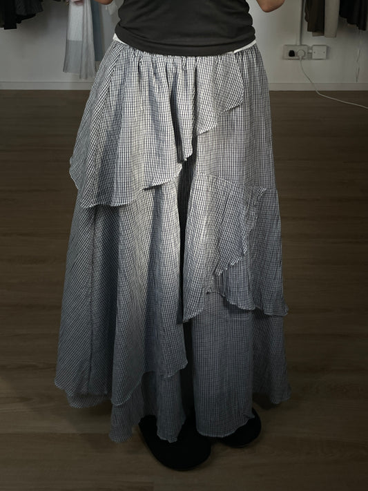 Layered Skirt (White)