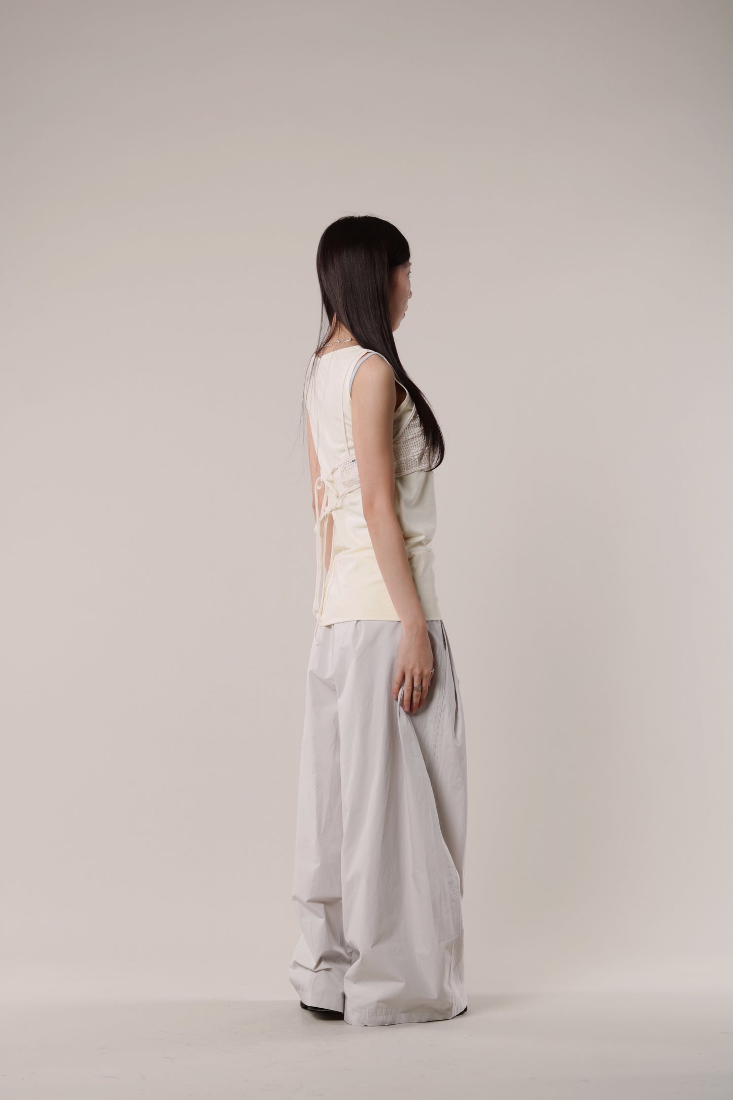Mesh Vest (Ivory)