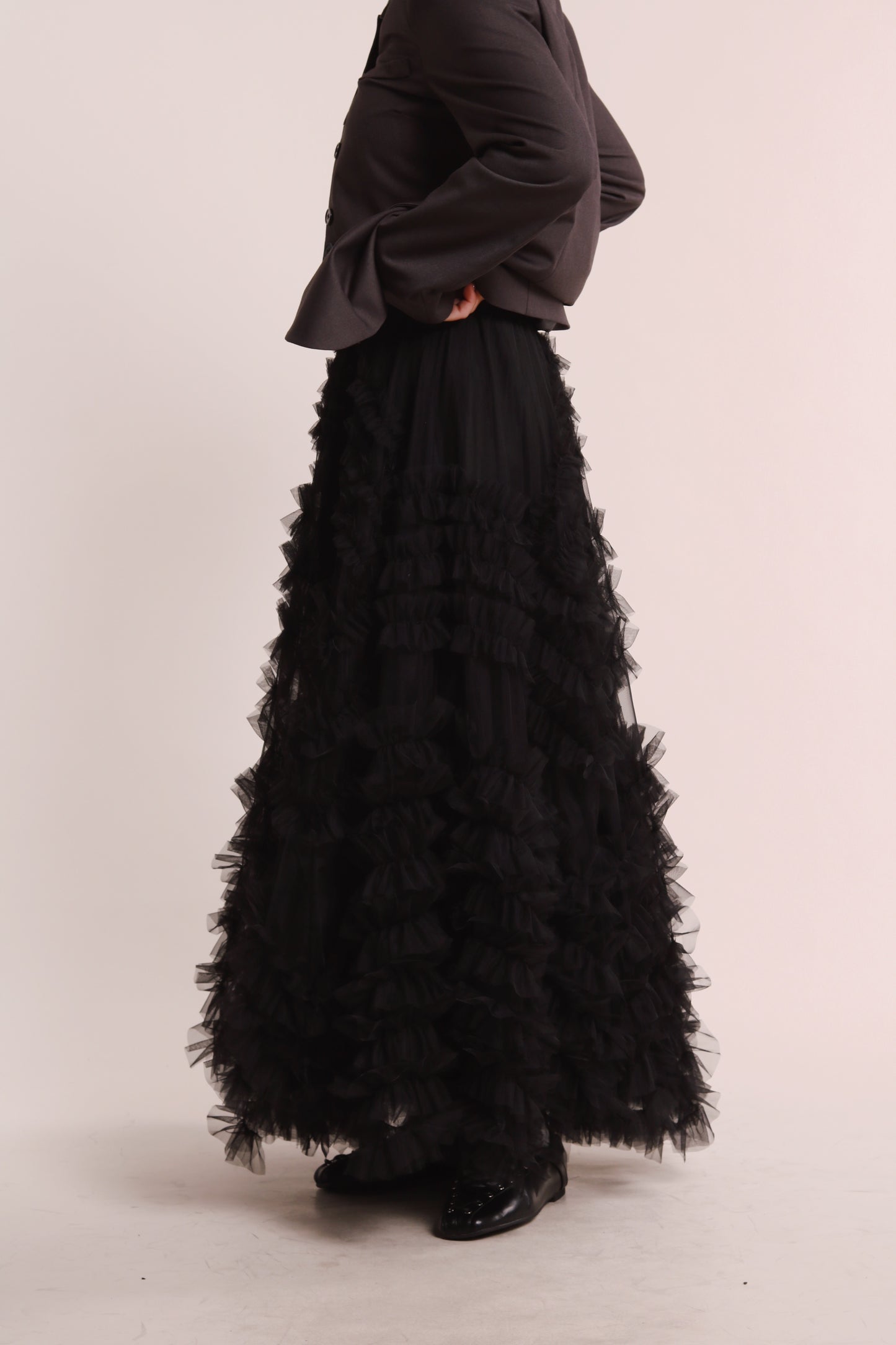 Doll Lace Skirt (Black)