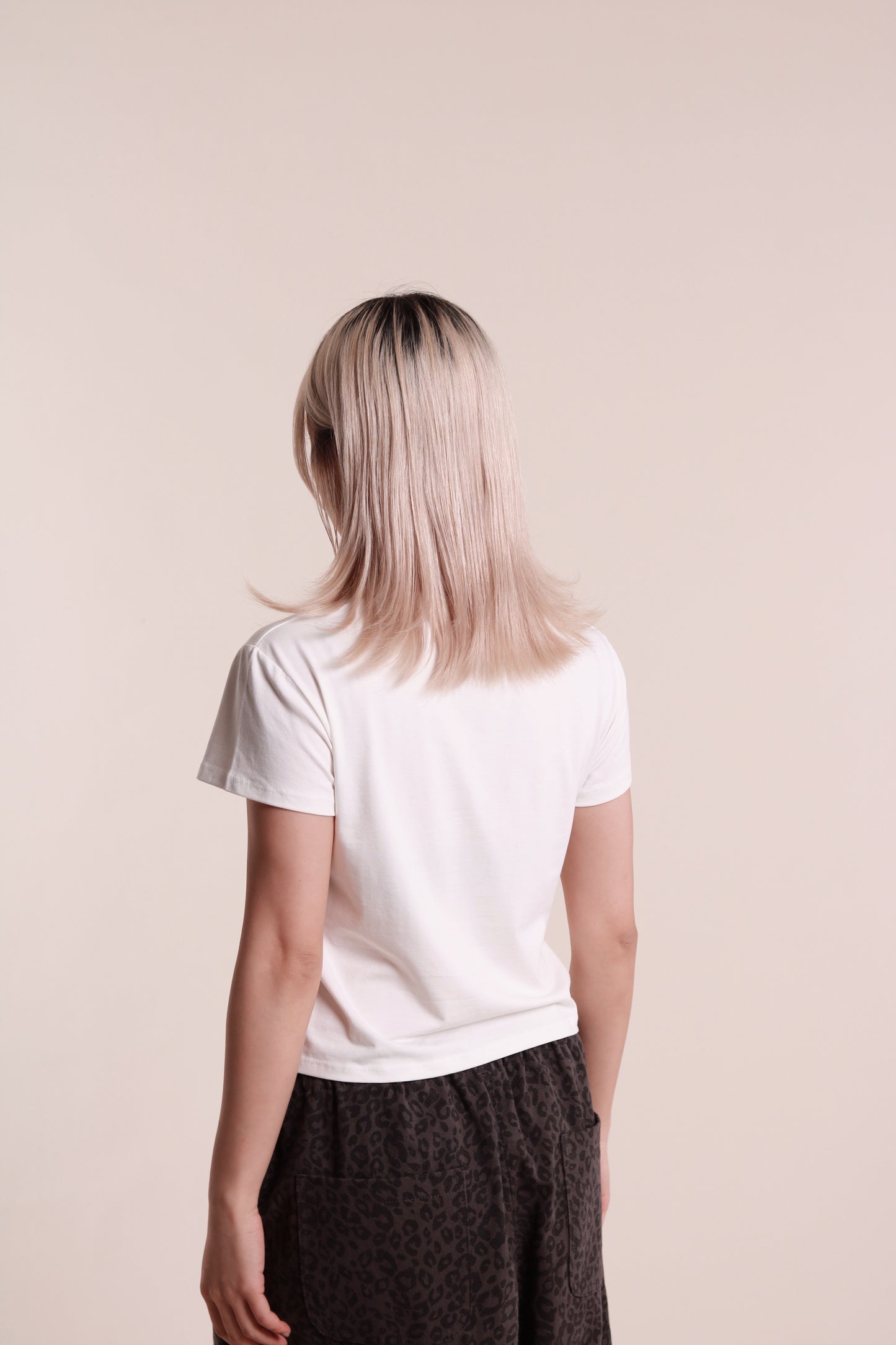 Lyla Tee Set (White)