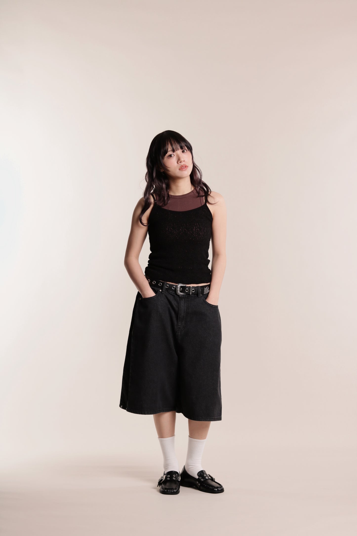 Paddy Jean Shorts (Black)