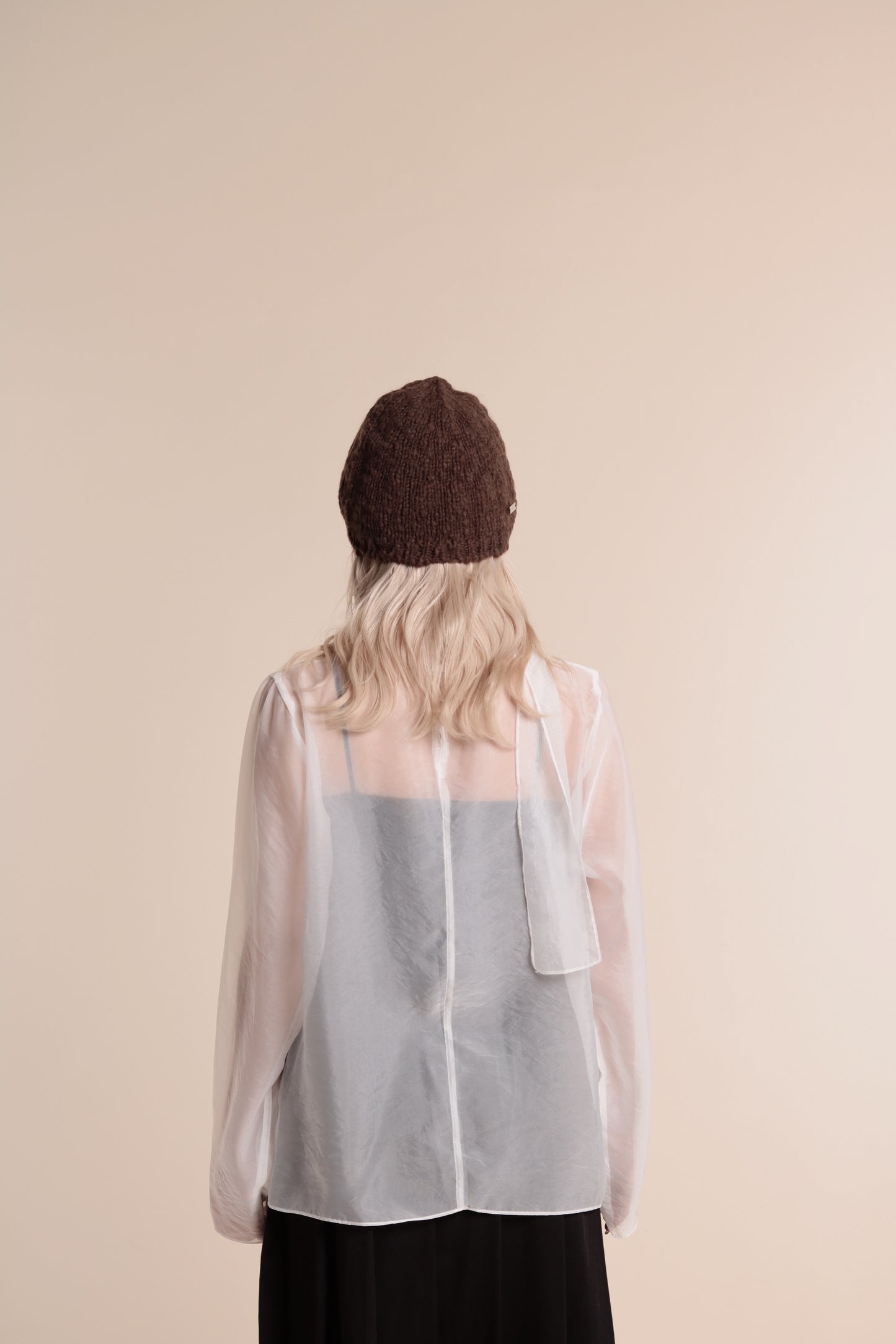 Doll See Through Blouse (White)