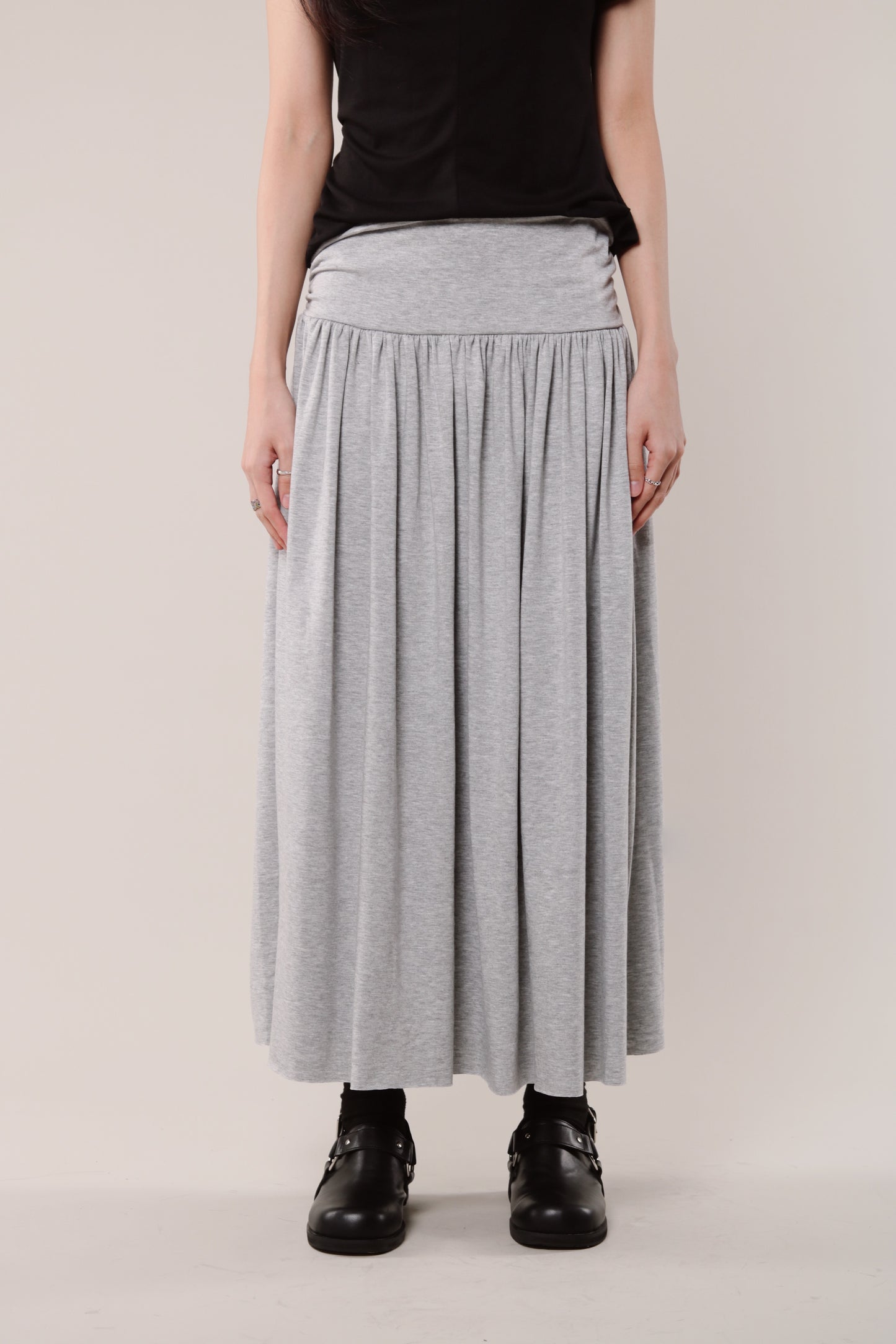 Softy Lazy Skirt (Grey)