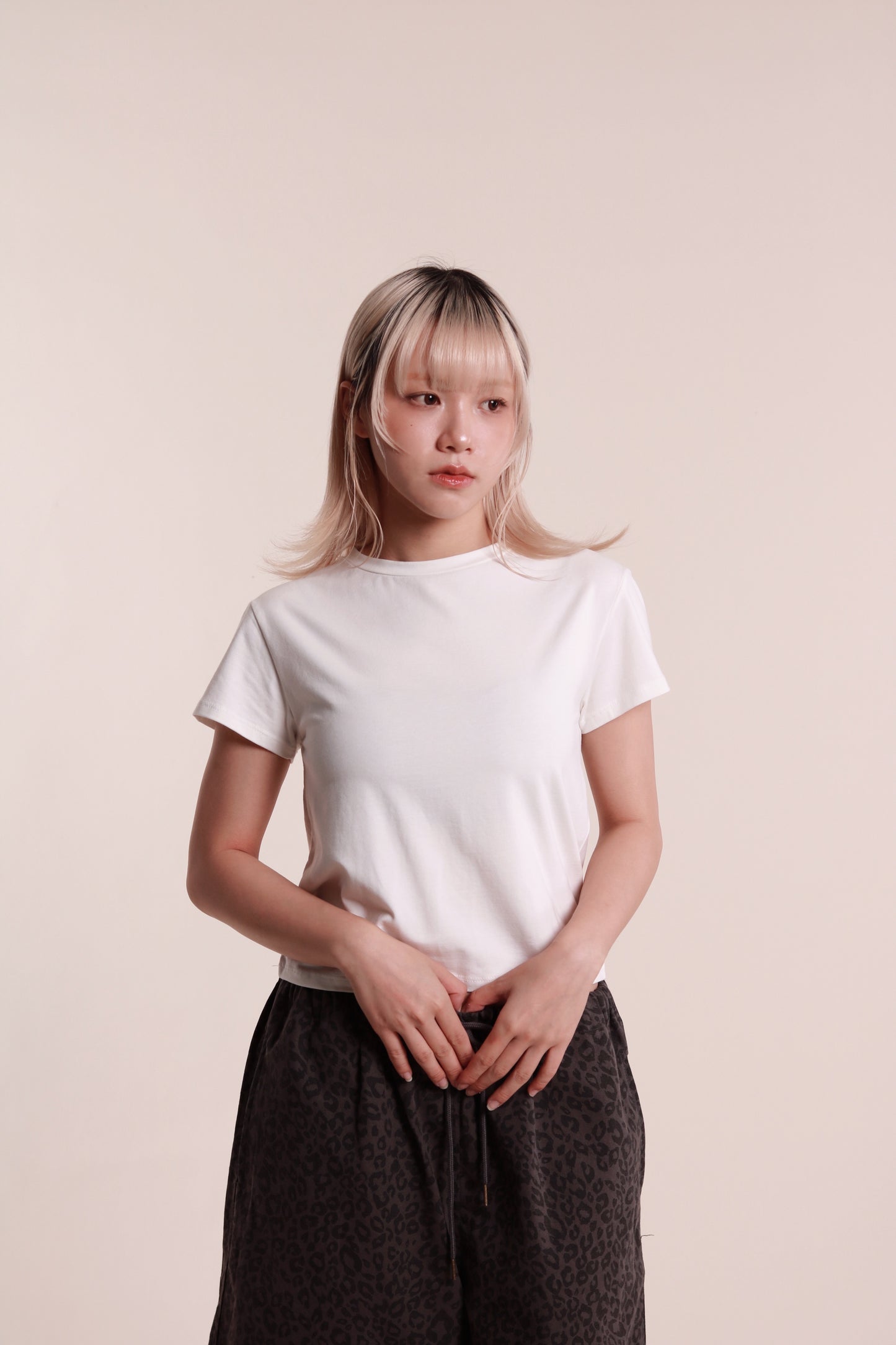 Lyla Tee Set (White)