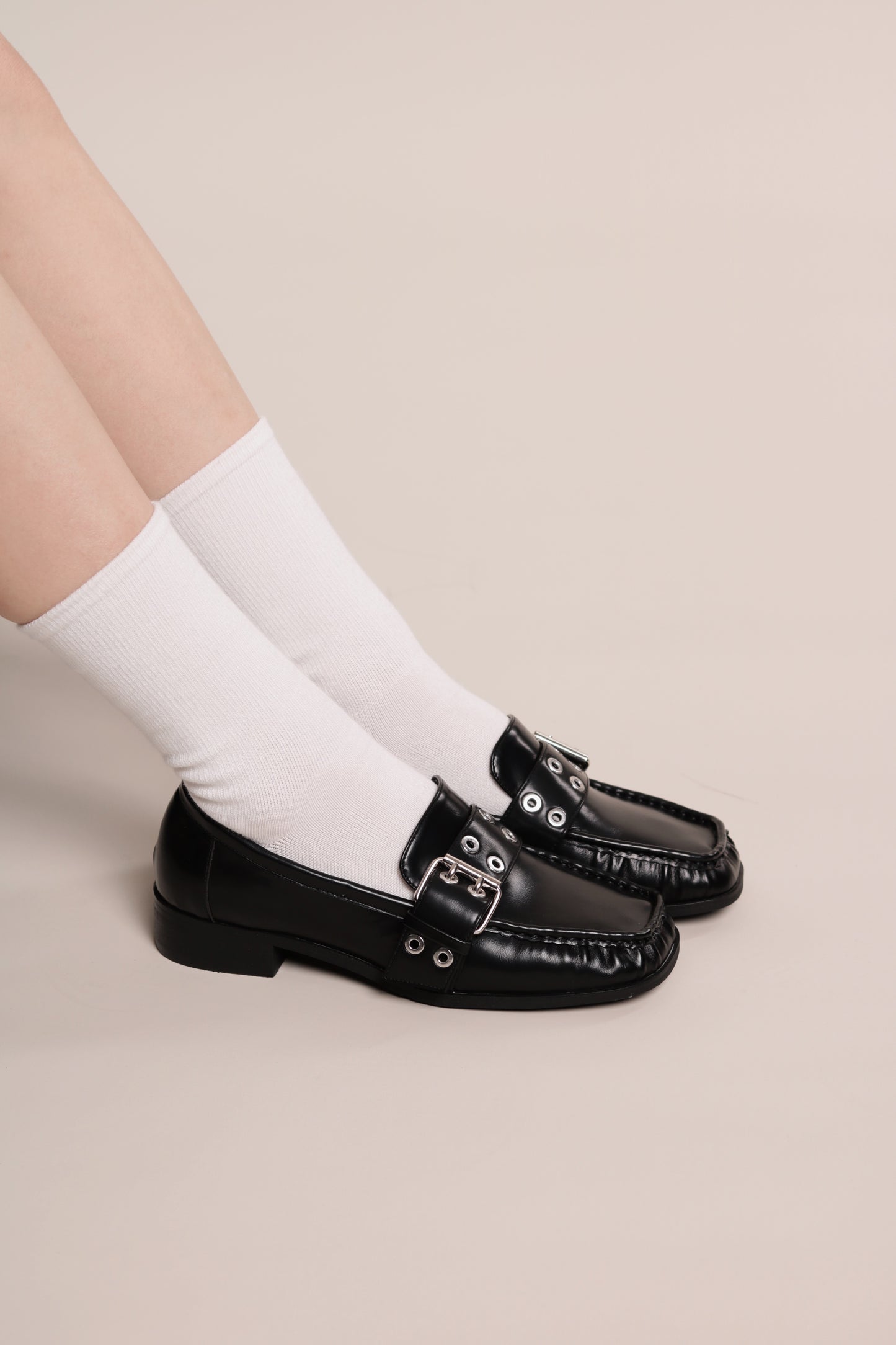 Cleo Buckle Loafers