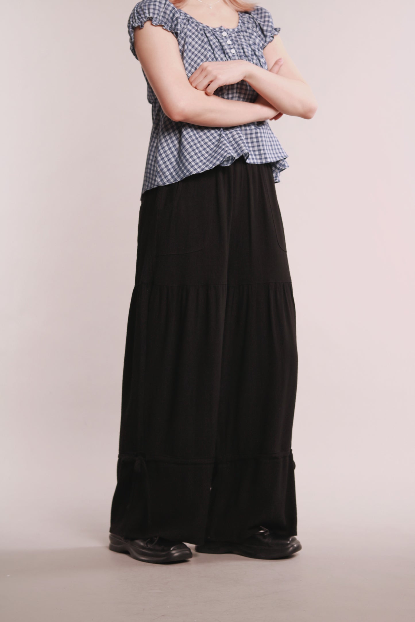 Linen Ease Pants (Black)