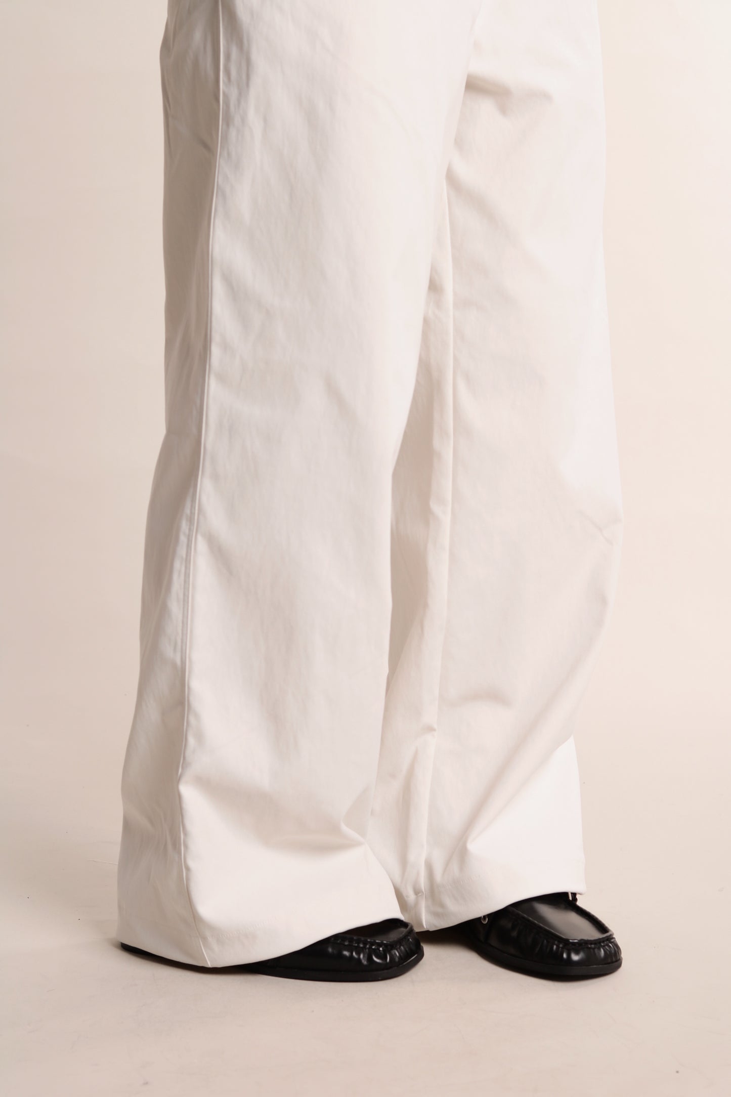 Delia Gathered Pants (Ivory)