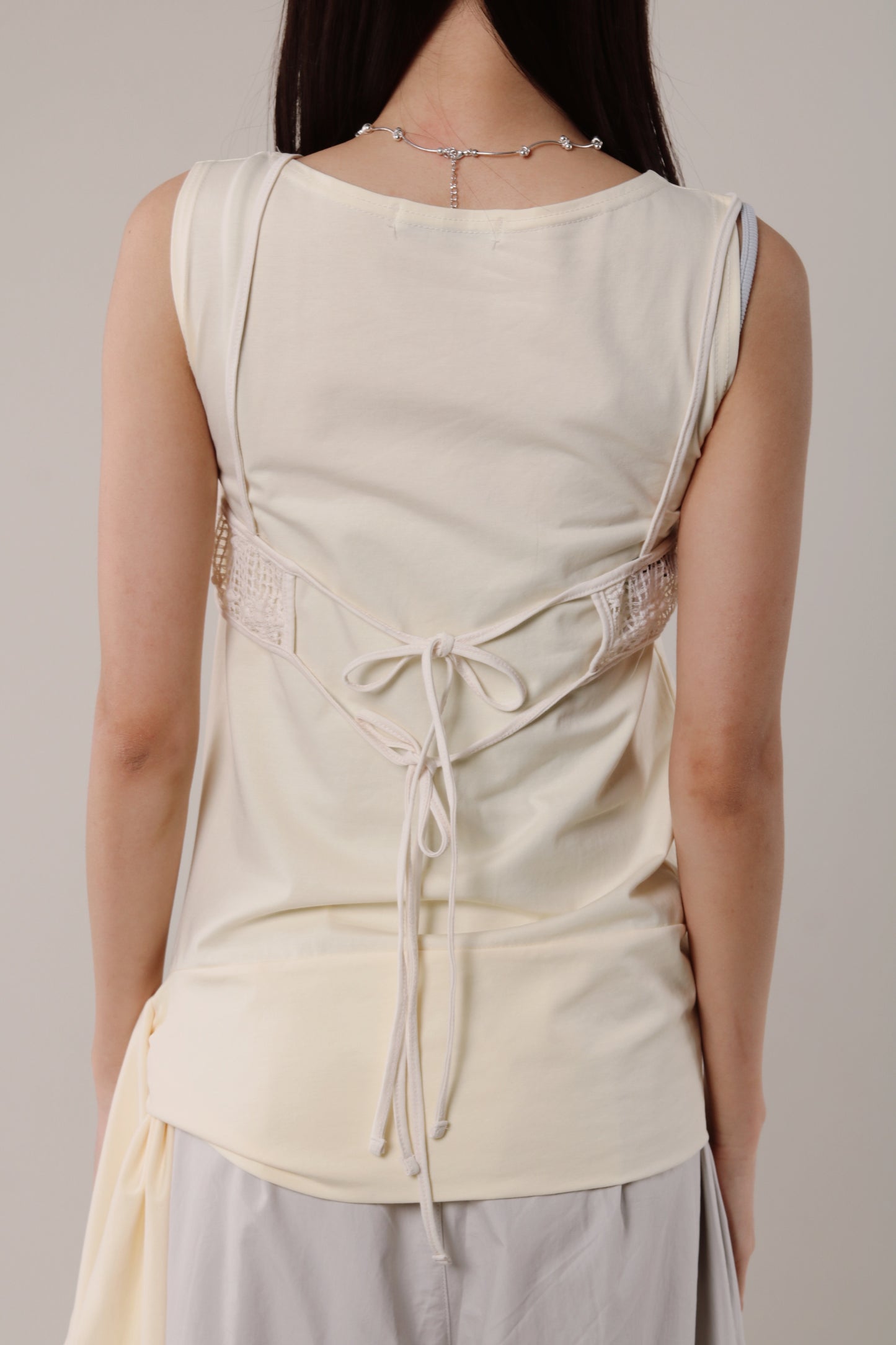 Mesh Vest (Ivory)