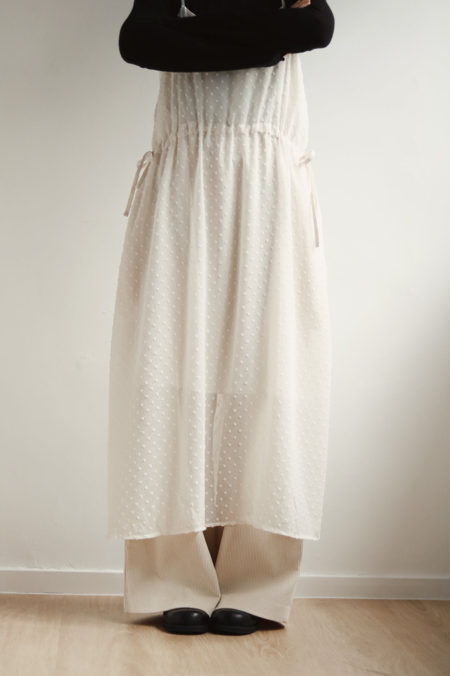Dot Dot Dress (Ivory)