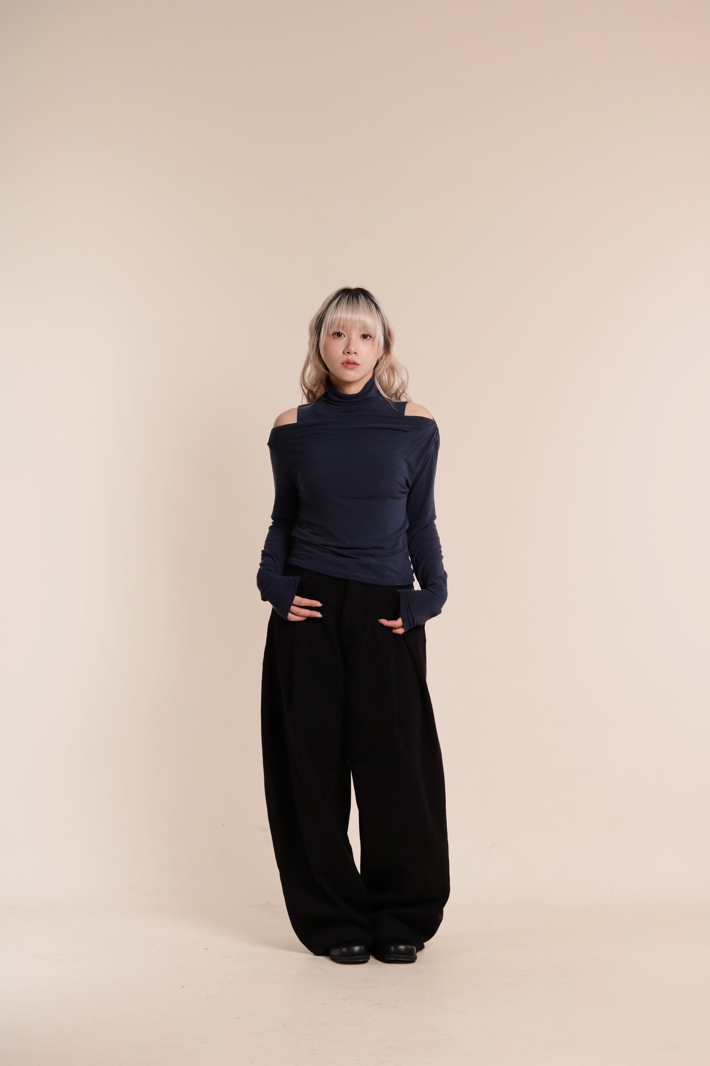 Dinah Top Set (Navy)