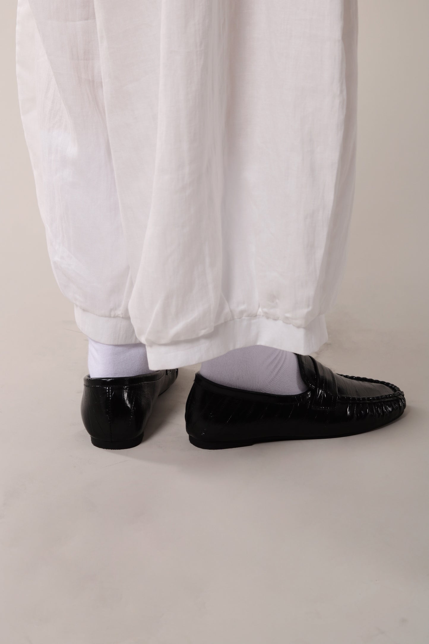 Vintage Crinkled Loafers