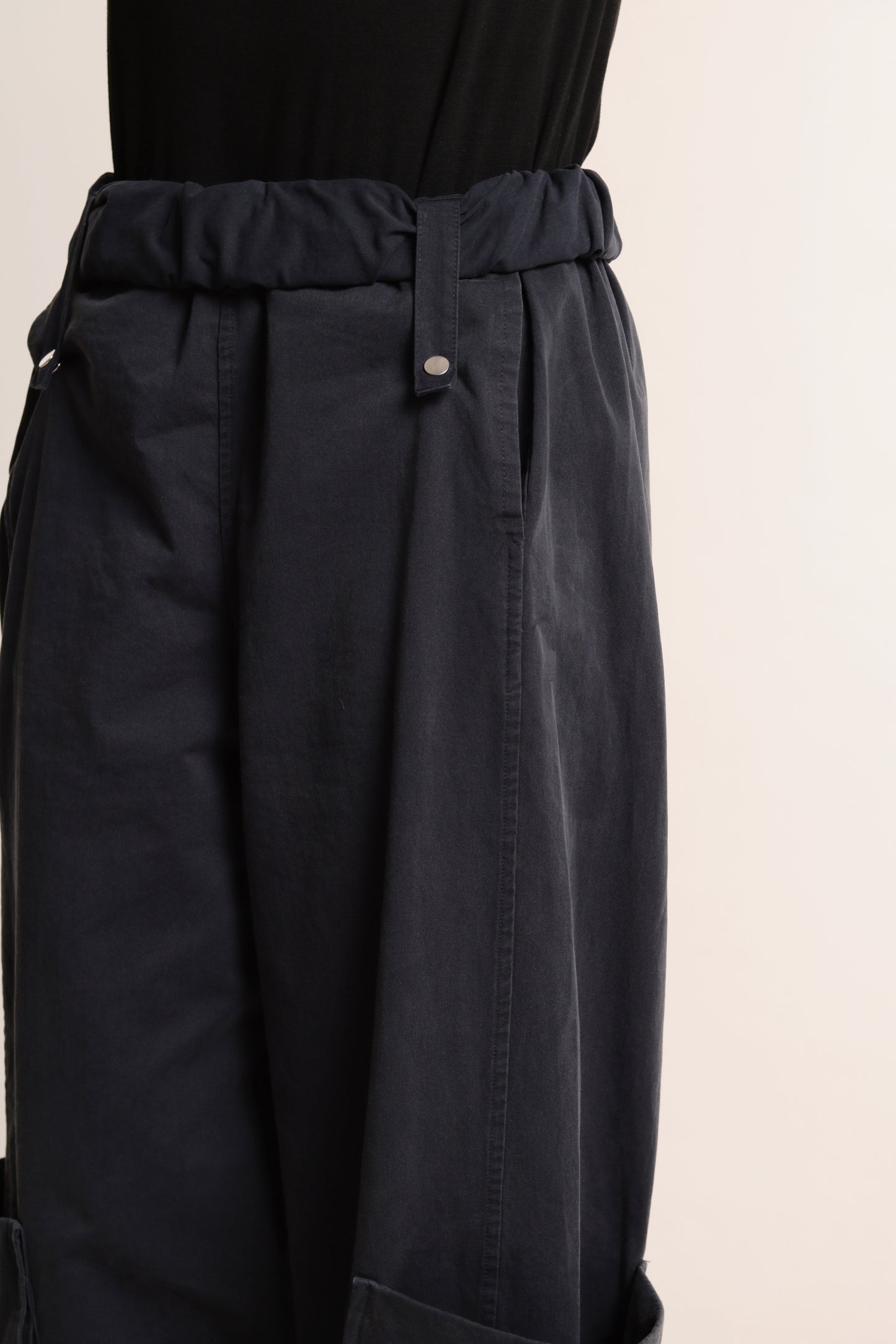 Volume Pocket Pants (Navy)