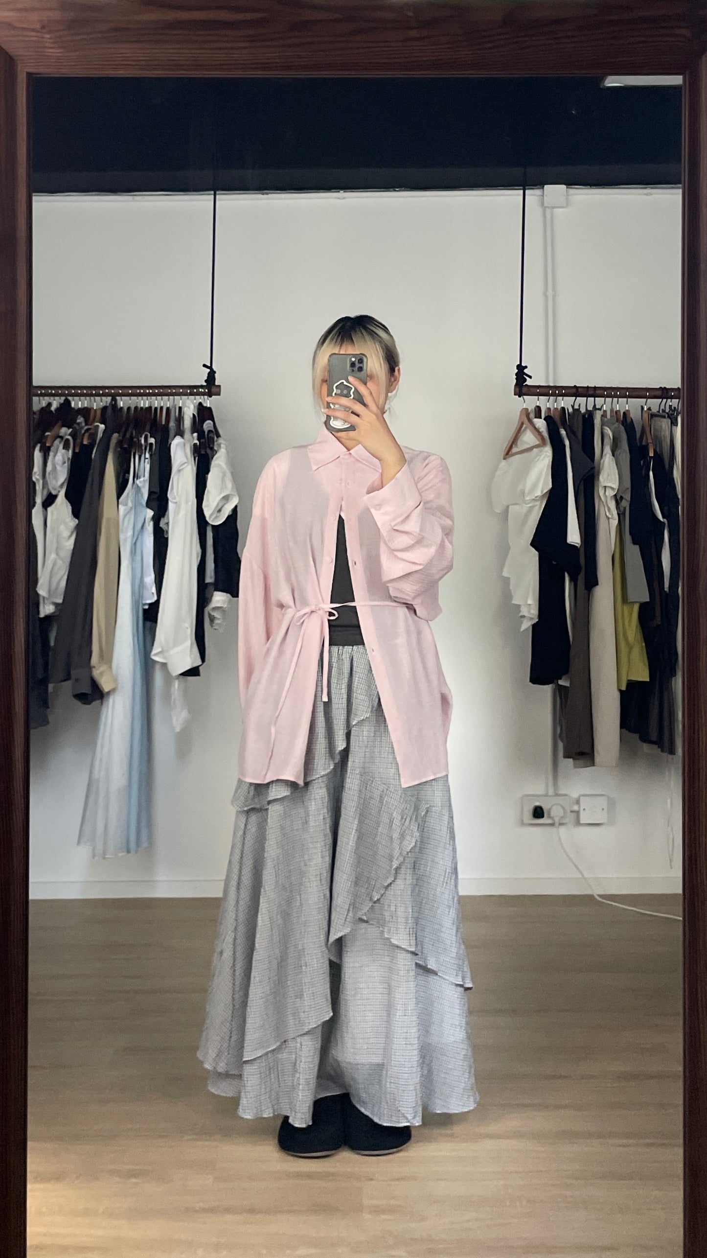 Layered Skirt (White)