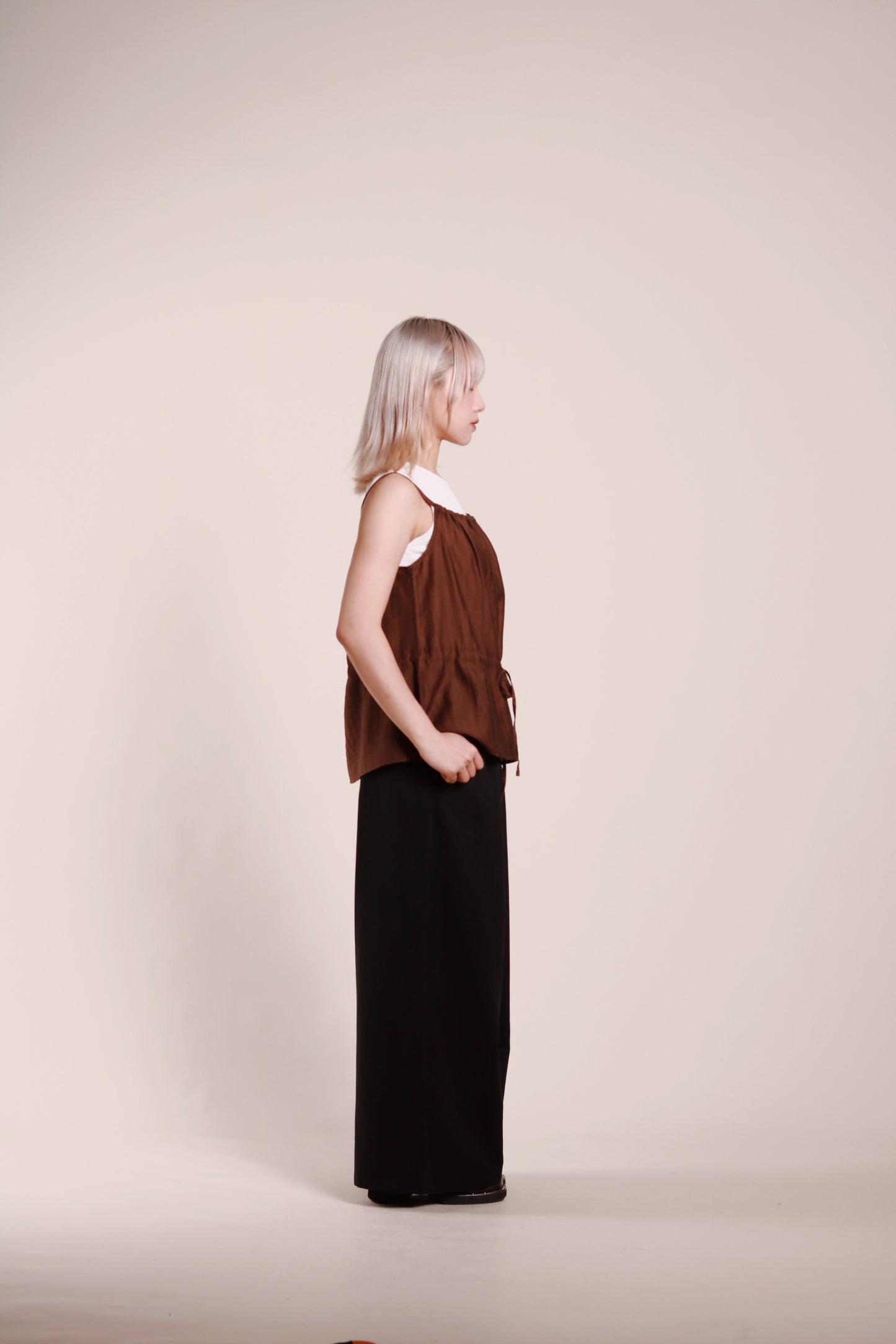 Renne Wide Leg Pants (Black)