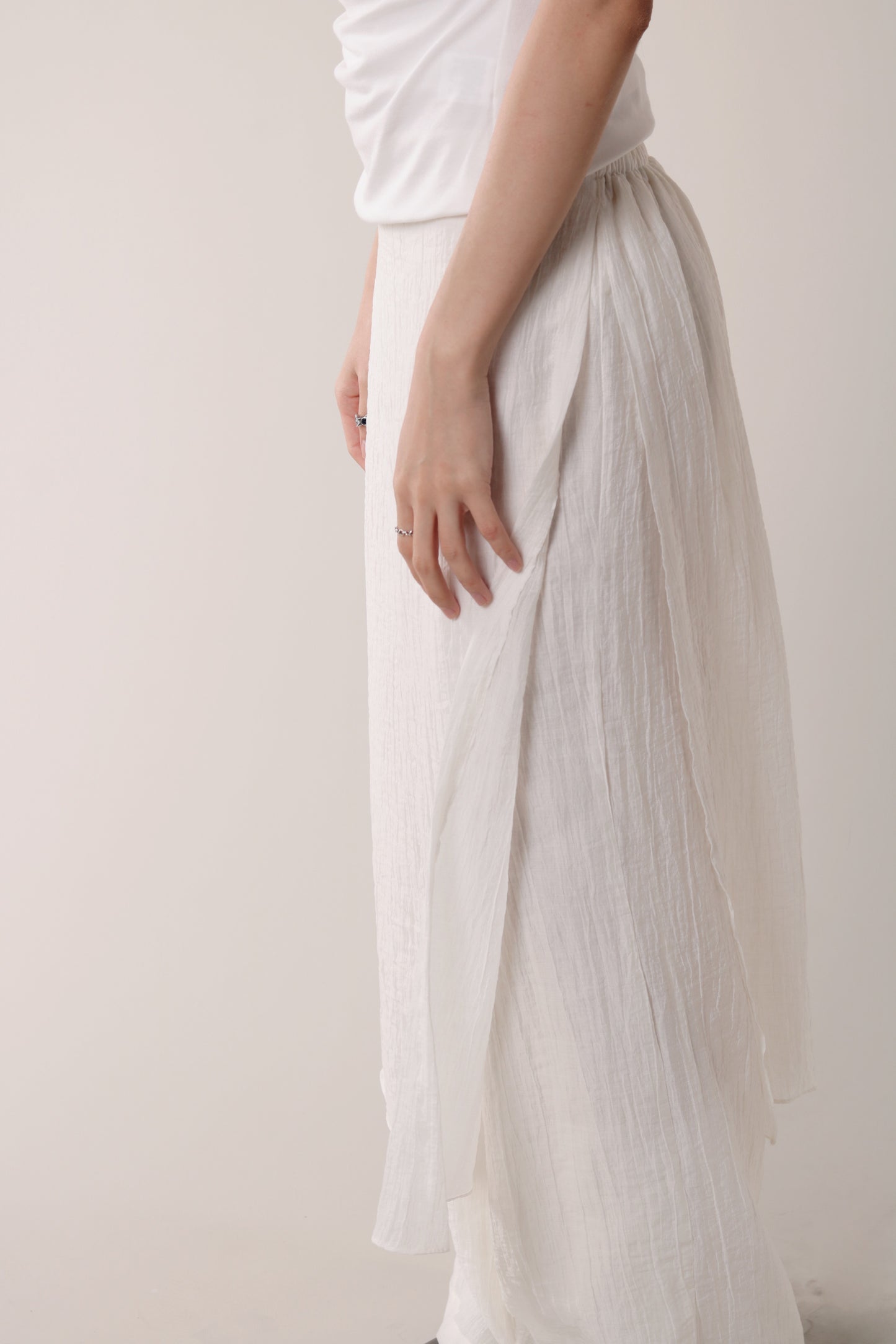 Layered Pants (Ivory)