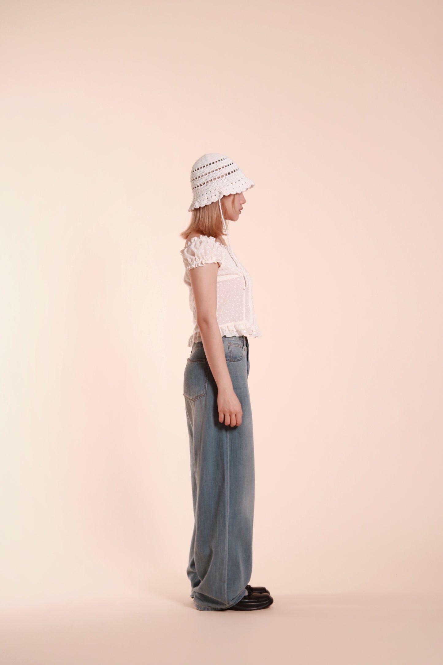 Flower Blouse (Butter)