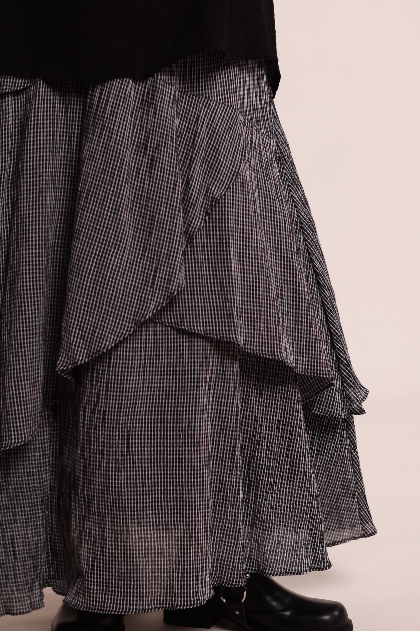 Layered Skirt (Black)